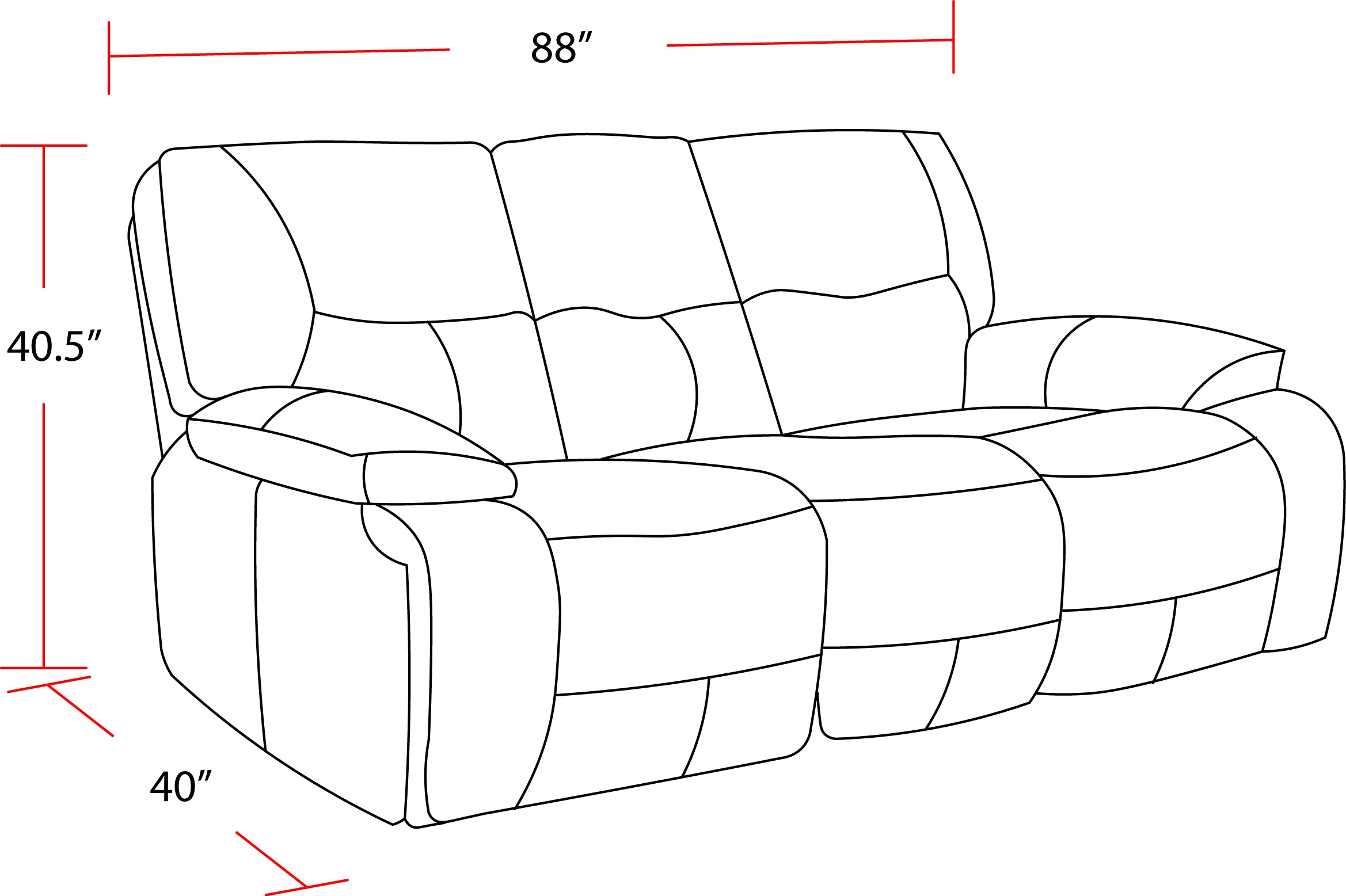 Parker Living Spartacus - Chocolate Power Reclining Sofa and Recliner