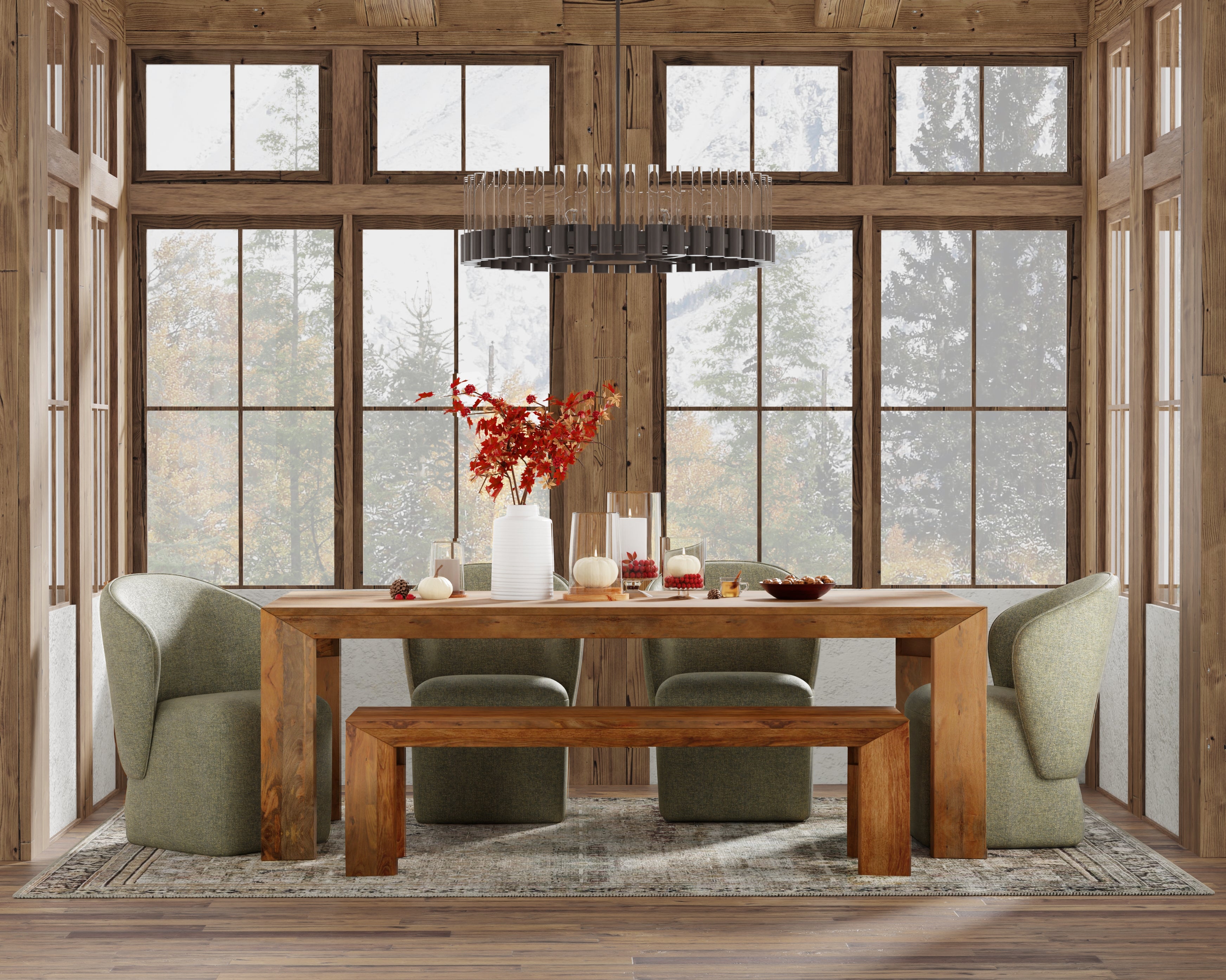 Parker House Crossings - Downtown Dining Bench