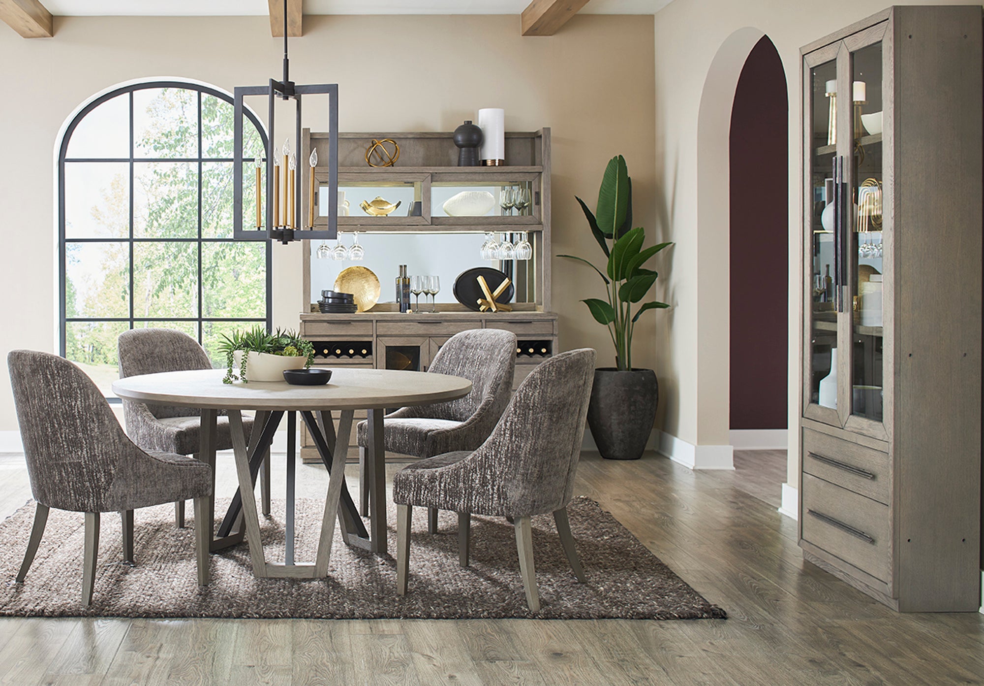 Parker House Pure Modern Dining Upholstered Armless Side Chair