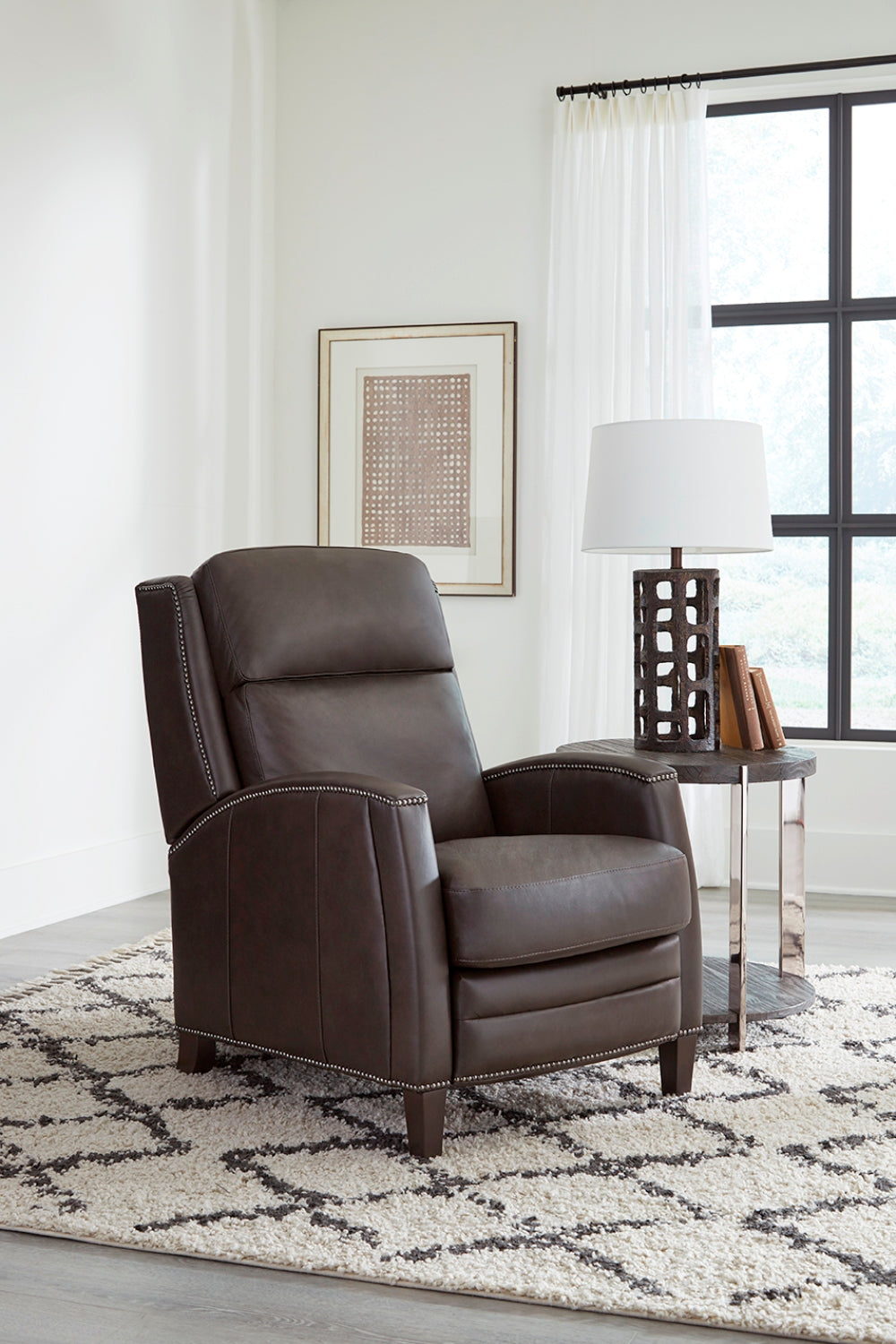Parker Living Vermont - Slate Noire Power High Leg Recliner P2 - Power by FreeMotion