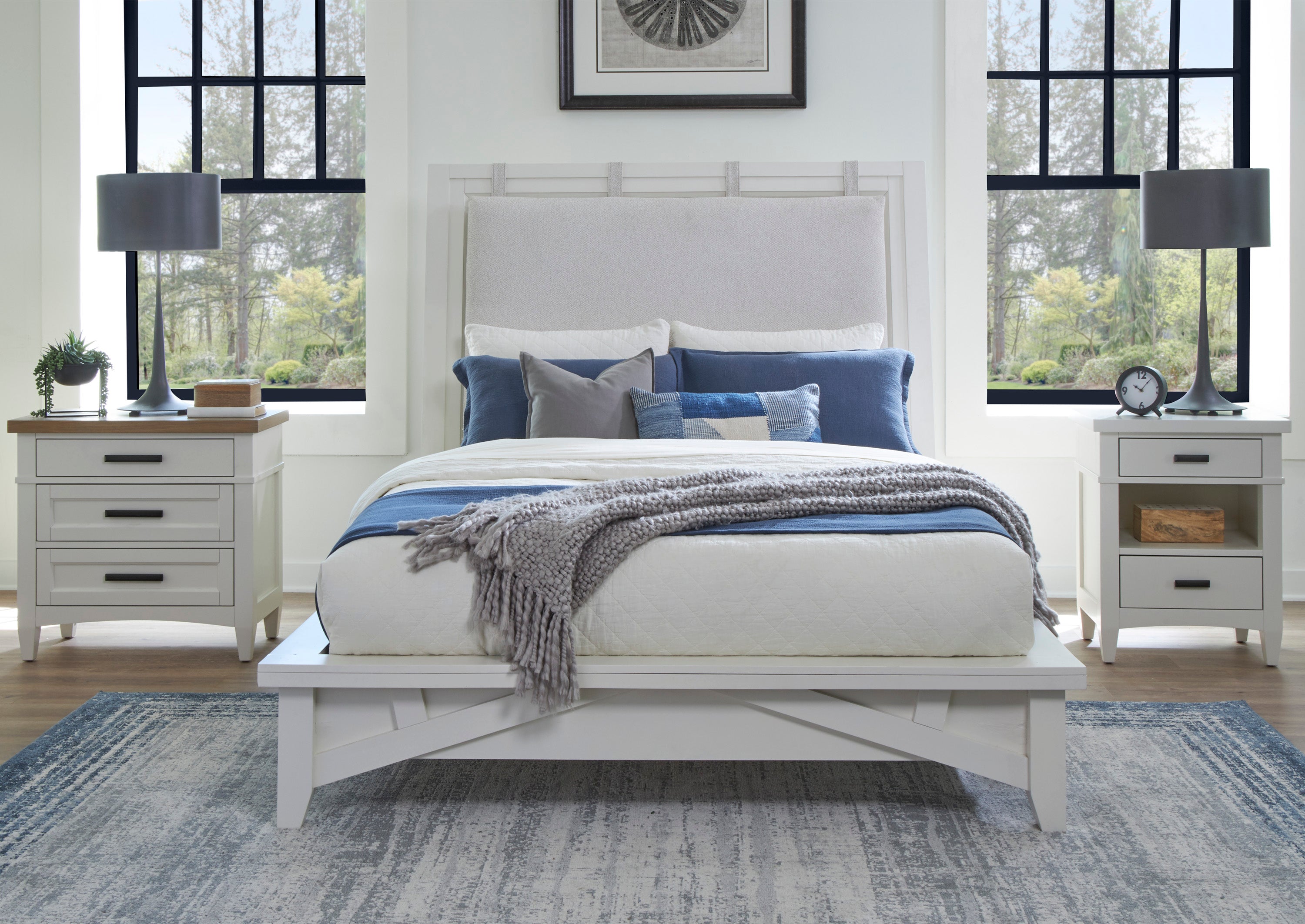 Parker House Americana Modern Bedroom 2 Drawer Nightstand