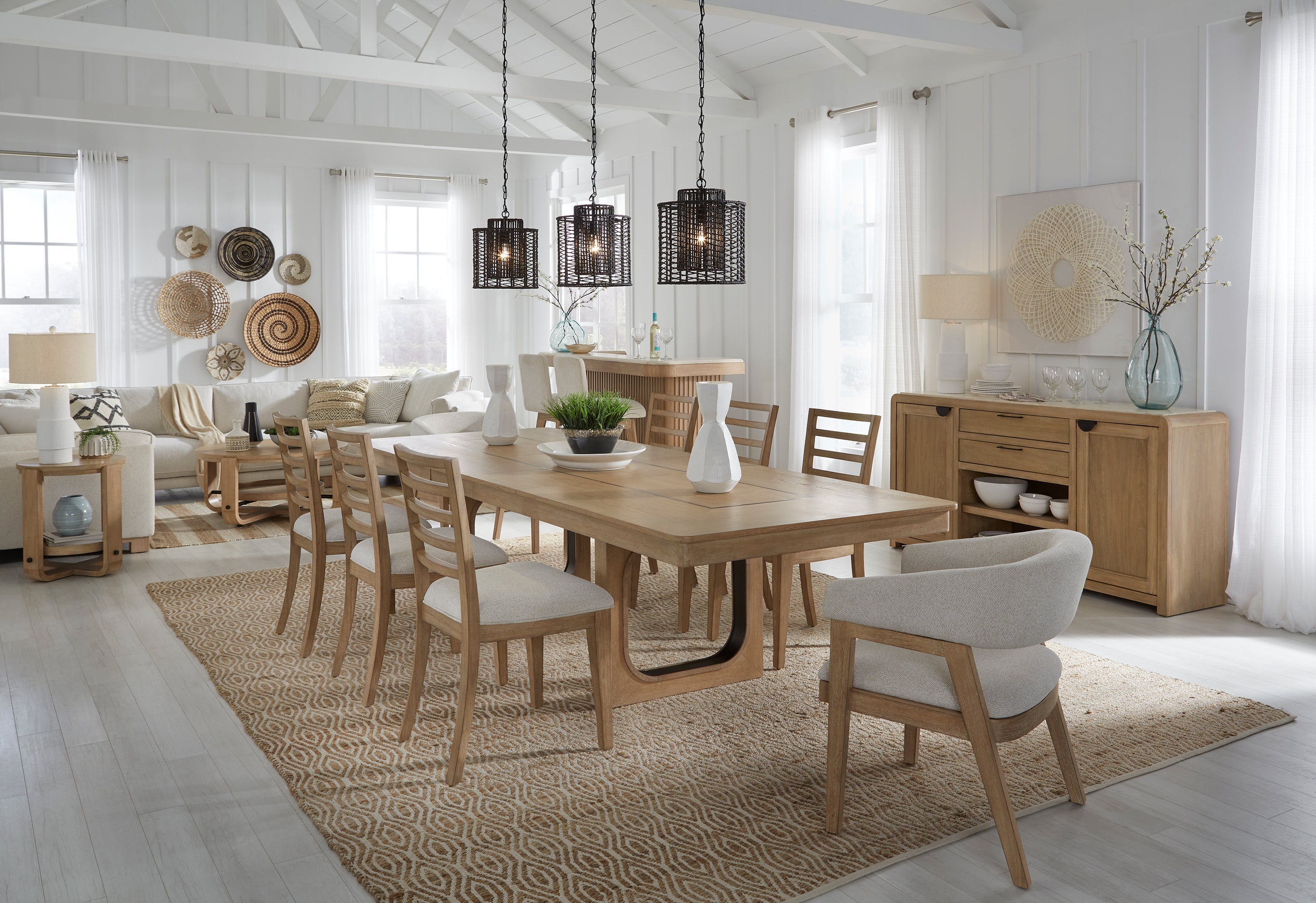 Parker House Escape - Dining 84 In. Extendable Dining Table