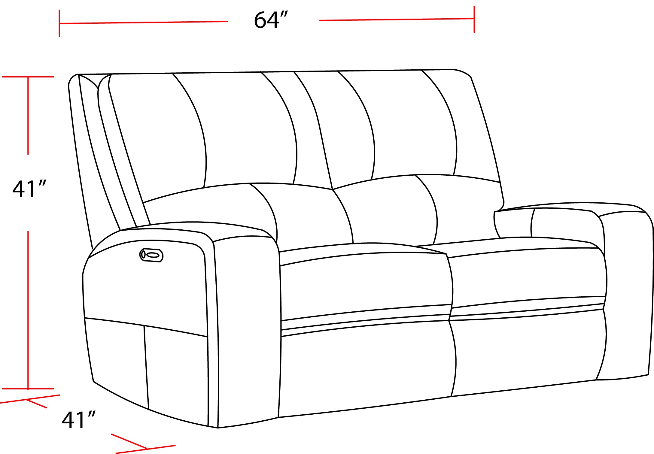 Parker Living Swift - Bourbon Power Reclining Sofa and Loveseat