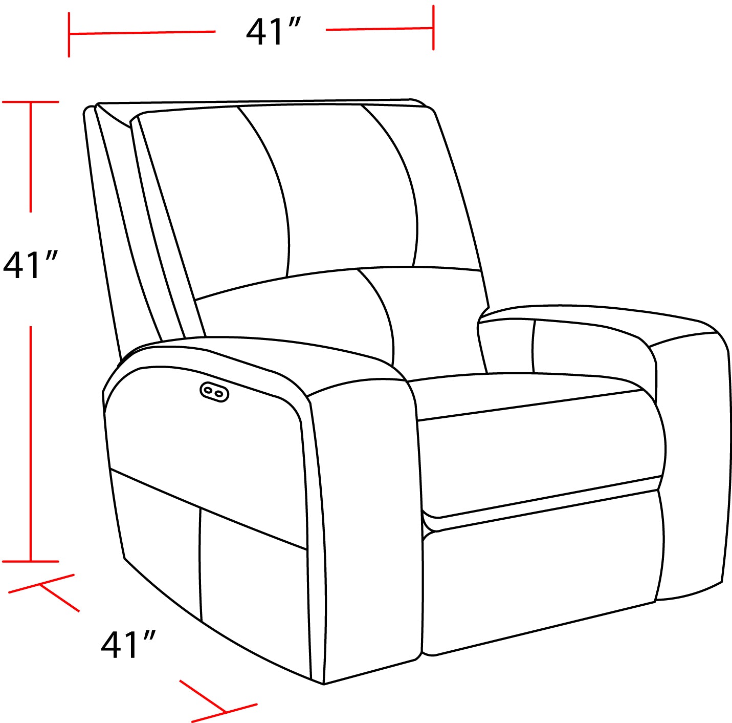 Parker Living Swift - Bourbon Power Recliner Two Pack