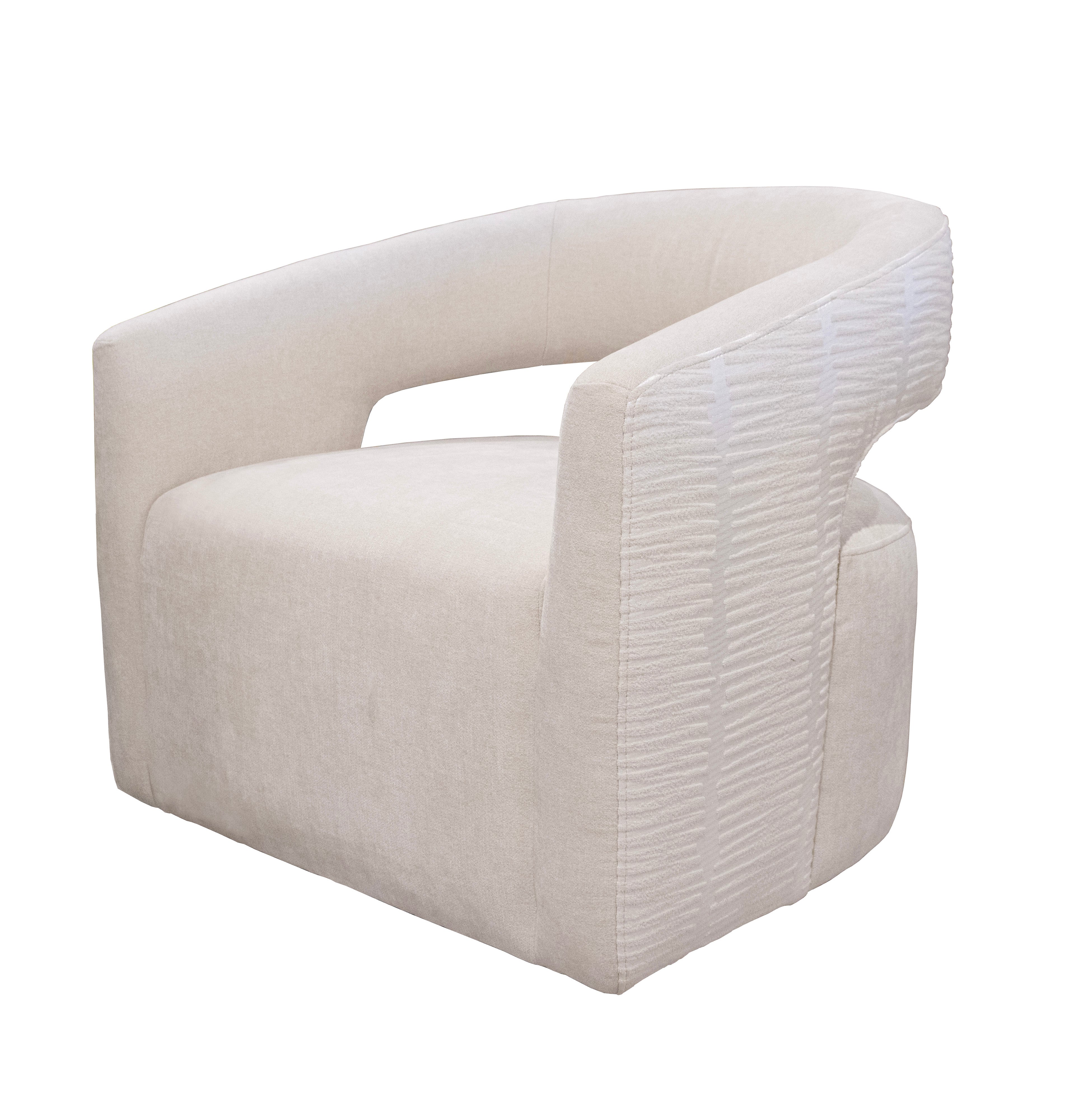 Parker Living Orbit - Elise Natural Open Back Accent Chair Two Pack