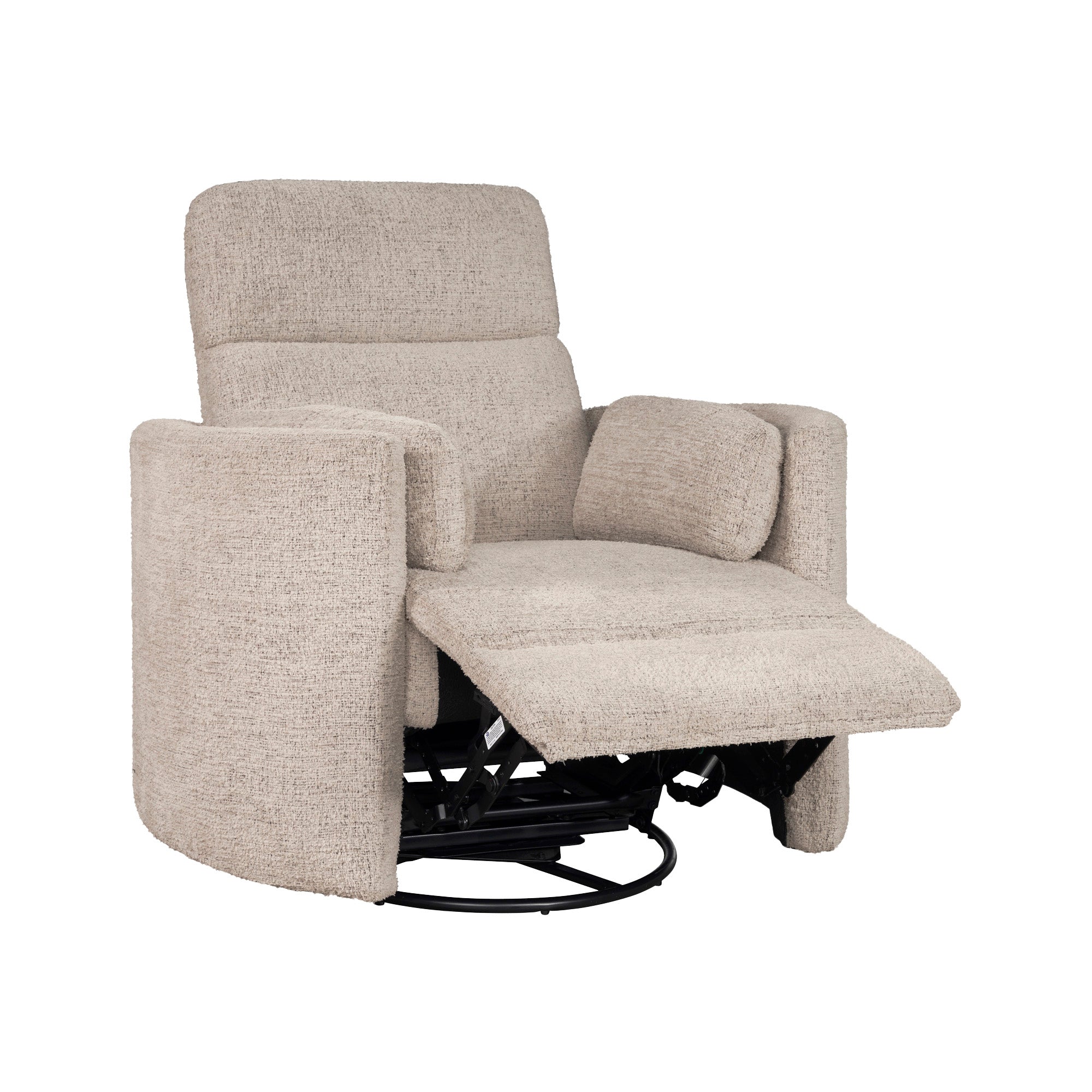 Parker Living Radius - Burlap Manual Swivel Recliner