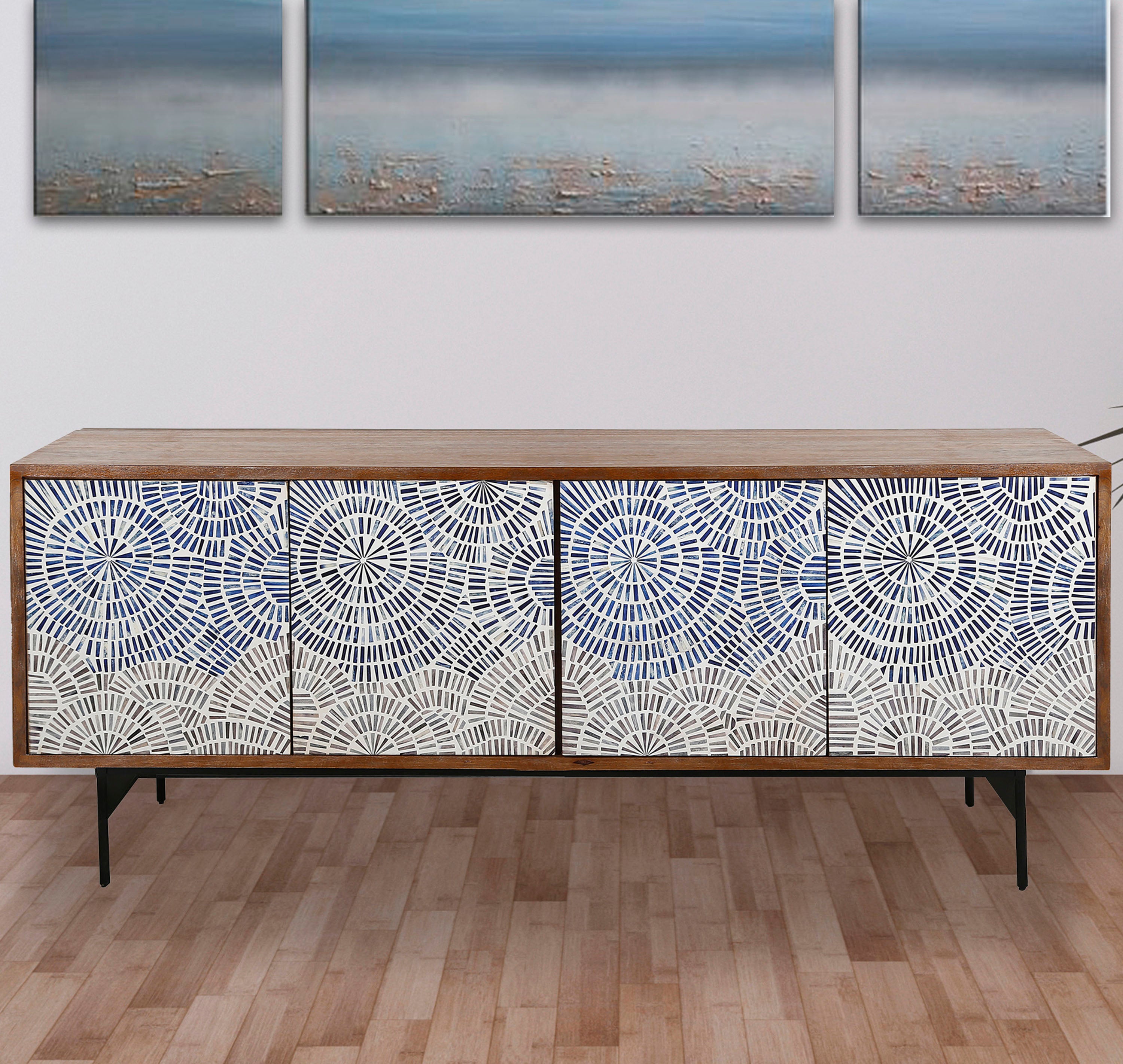 Parker House Crossings - Cocoa Beach 80 In. Console