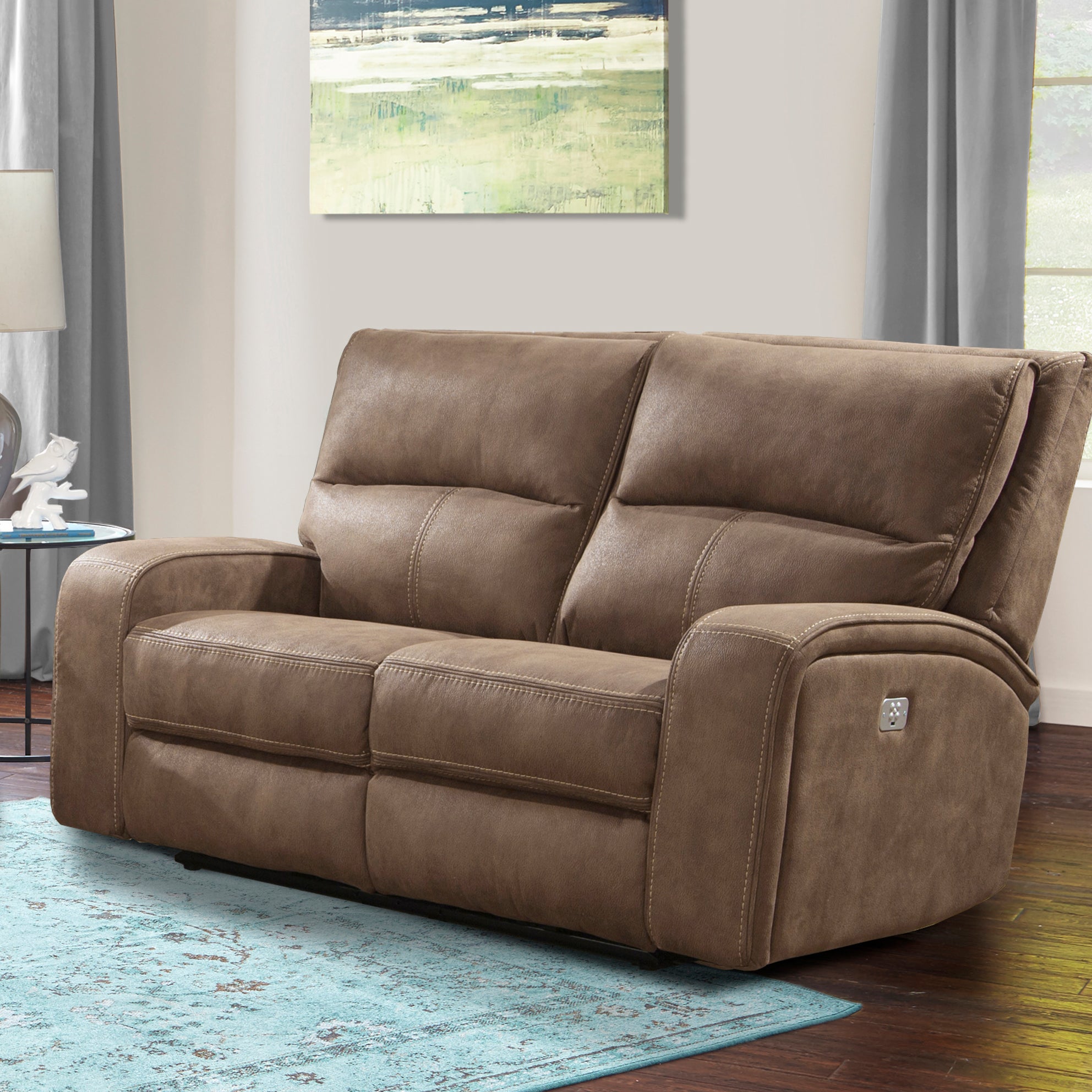 Parker Living Polaris - Kahlua Power Reclining Sofa and Loveseat