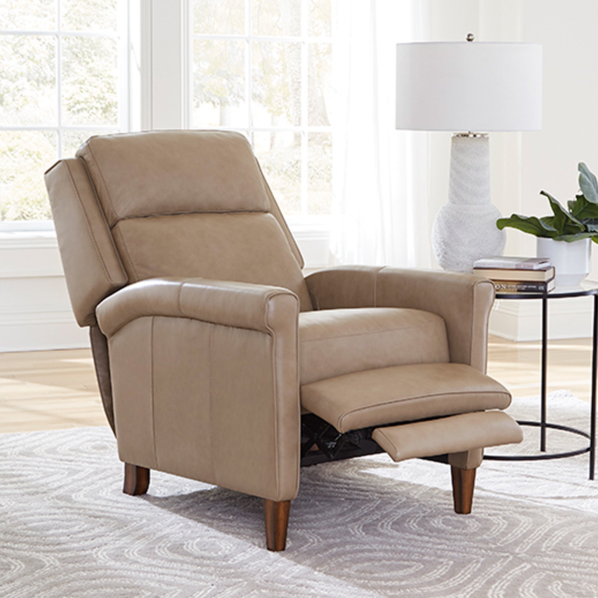 Parker Living Northfield - Lotus Cream Power Cordless High Leg Recliner P2 Two Pack