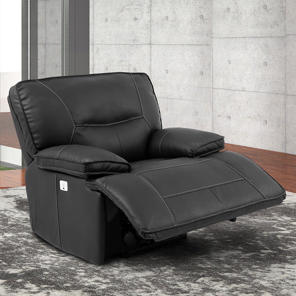 Parker Living Spartacus - Black Power Reclining Sofa and Recliner