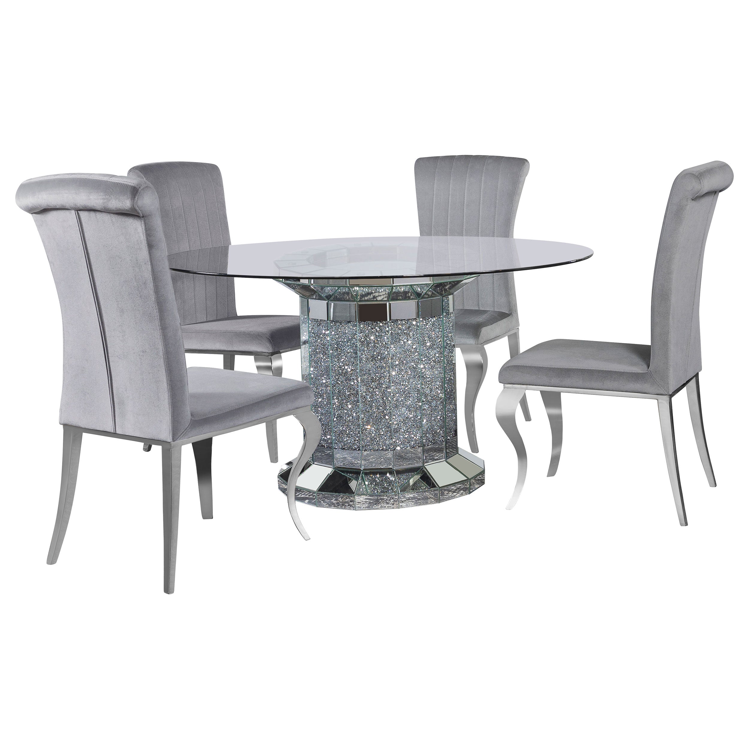 Ellie 5 Pc Dining Sets - Ideal Furniture (Fresno,CA) 