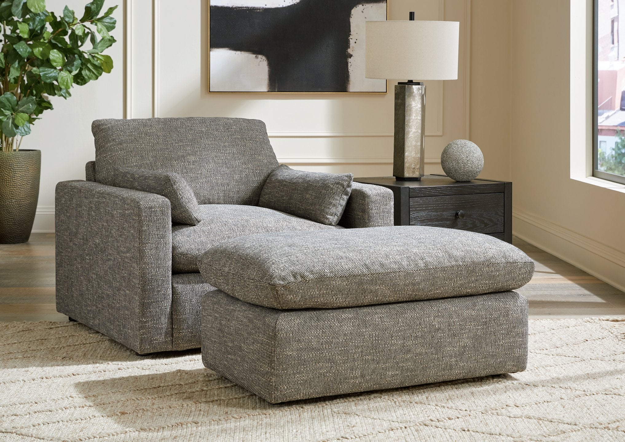 Dramatic Living Room Set - Ideal Furniture (Fresno,CA) 