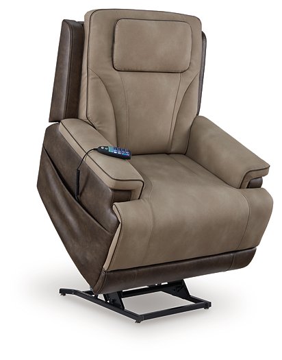 4Z-Peaceful Pause Power Lift Recliner - Ideal Furniture (Fresno,CA) 