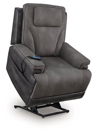 4Z-Peaceful Pause Power Lift Recliner - Ideal Furniture (Fresno,CA) 