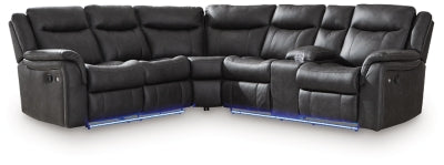 Sultan Meadow Reclining Sectional - Ideal Furniture (Fresno,CA) 