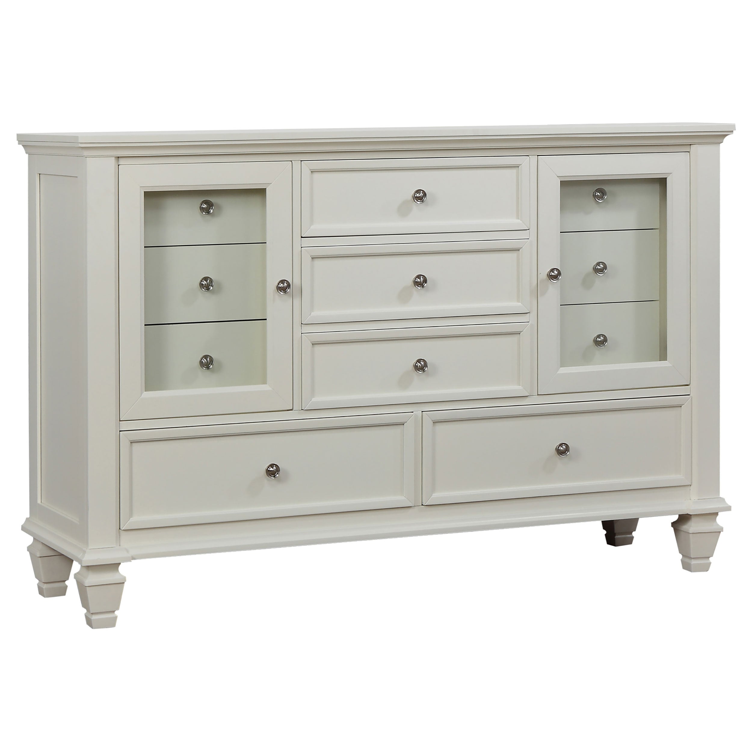 Sandy Beach 4 & 5 Piece Pc Bedroom Set Cal.King & E.King - Ideal Furniture (Fresno,CA) 