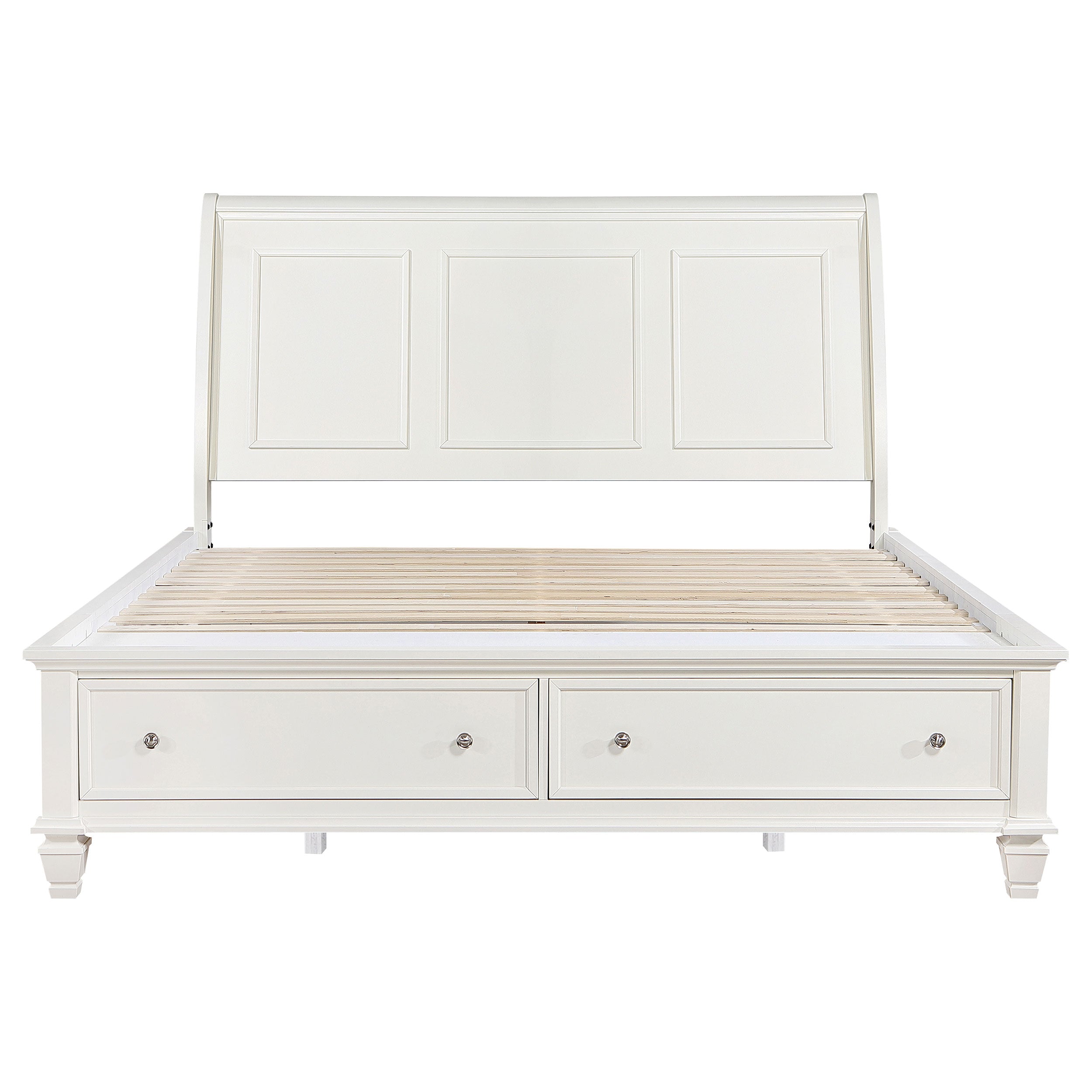 Sandy Beach Panel Platform Storage Bed - Ideal Furniture (Fresno,CA) 