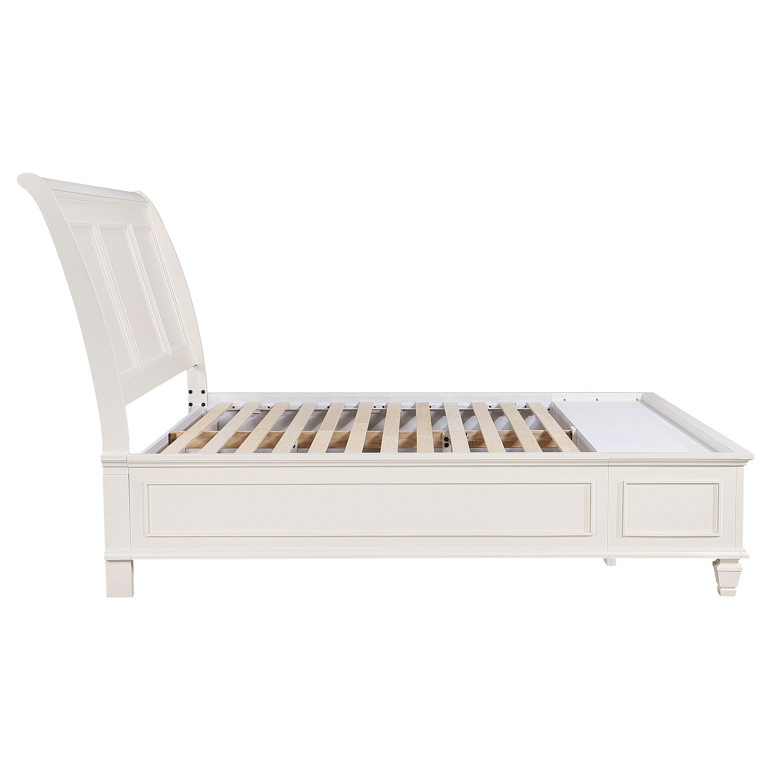 Sandy Beach Panel Platform Storage Bed - Ideal Furniture (Fresno,CA) 