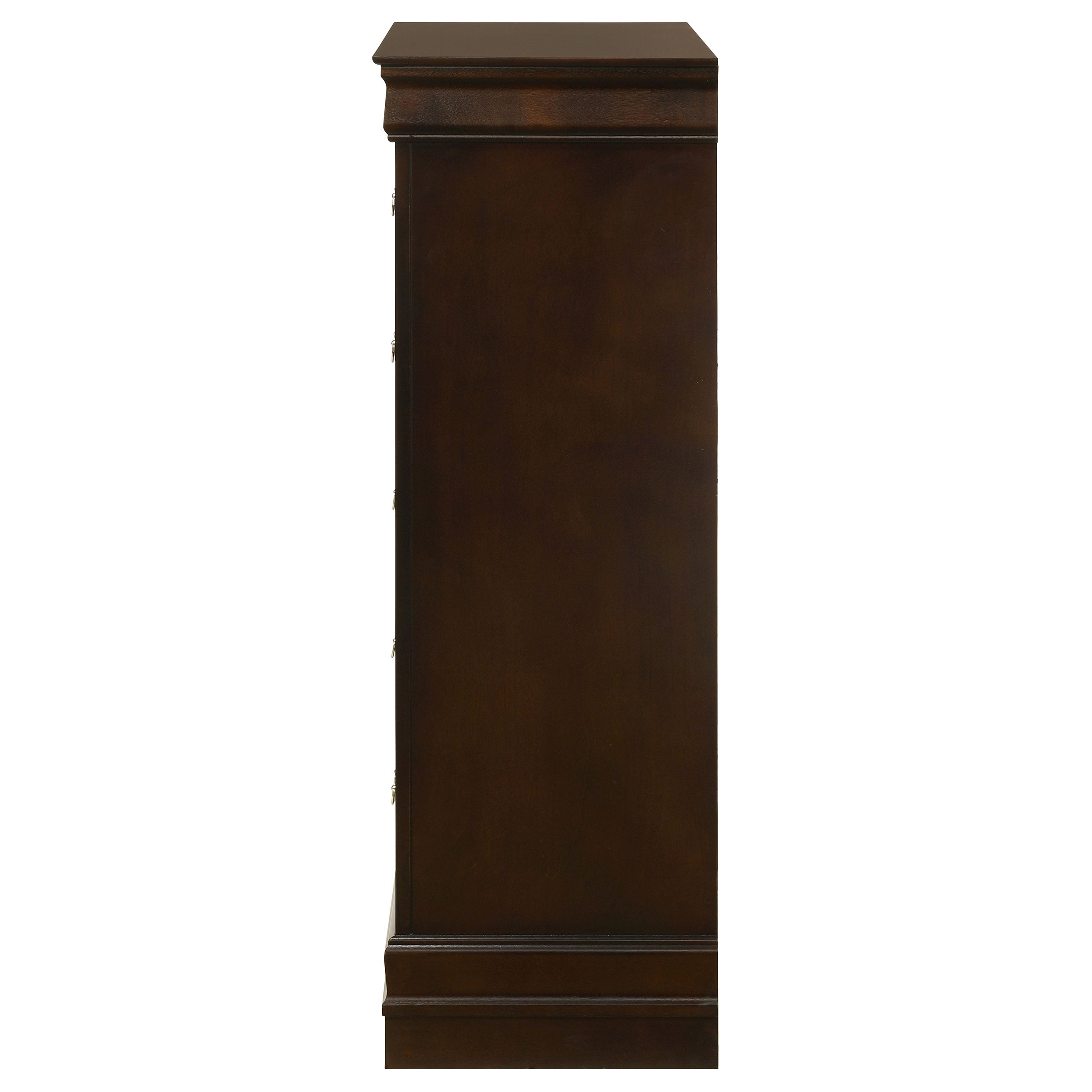 Louis Philippe Chest Brown - Ideal Furniture (Fresno,CA) 