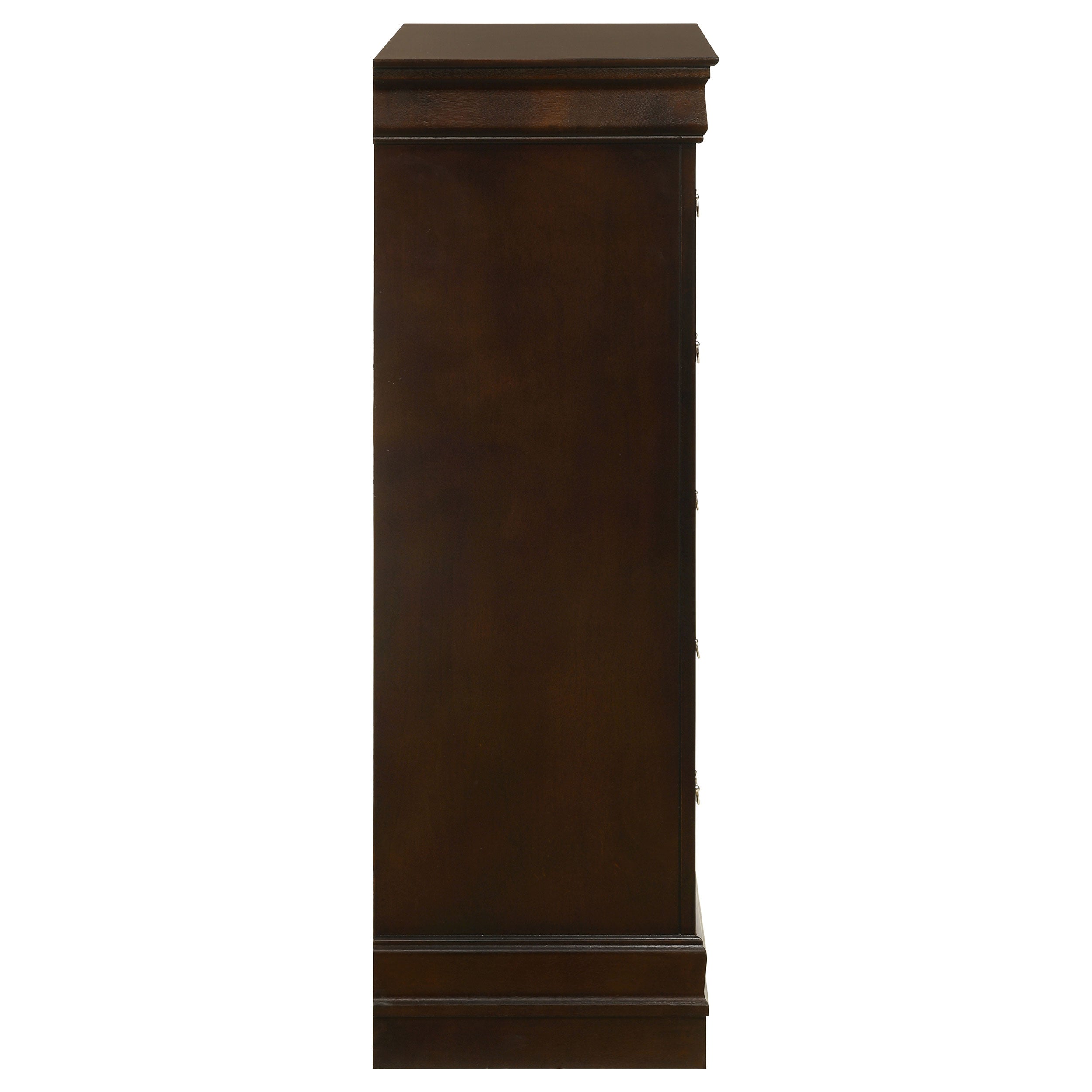 Louis Philippe Chest Brown - Ideal Furniture (Fresno,CA) 