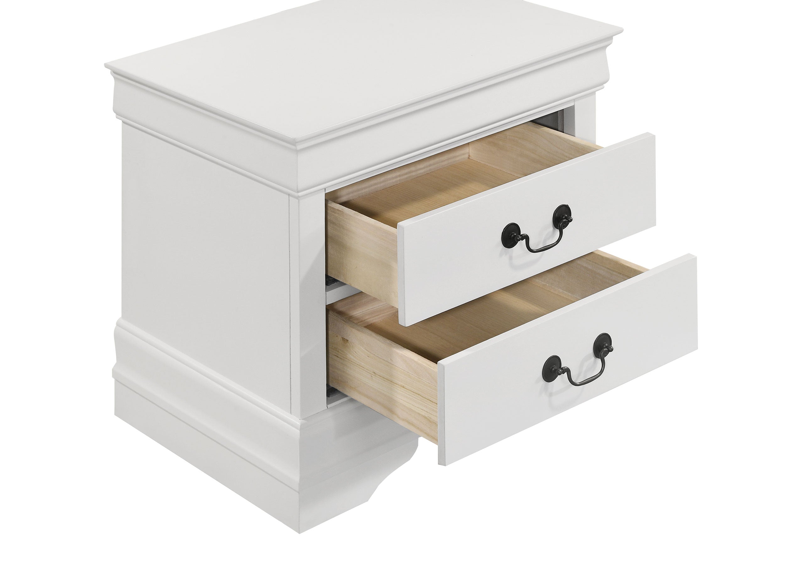 Louis Philippe 4 & 5 Piece Bedroom Set Full, Twin, King, & Queen - Ideal Furniture (Fresno,CA) 