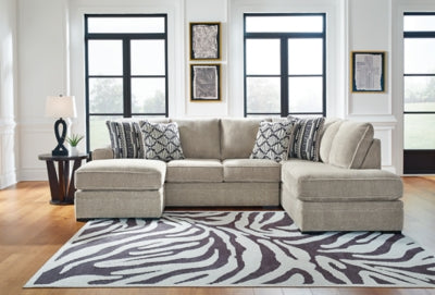 Calnita Sectional with Chaise - Ideal Furniture (Fresno,CA) 