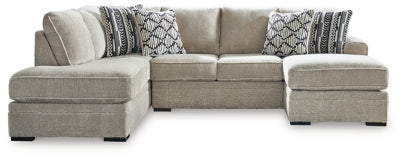 Calnita Sectional with Chaise - Ideal Furniture (Fresno,CA) 