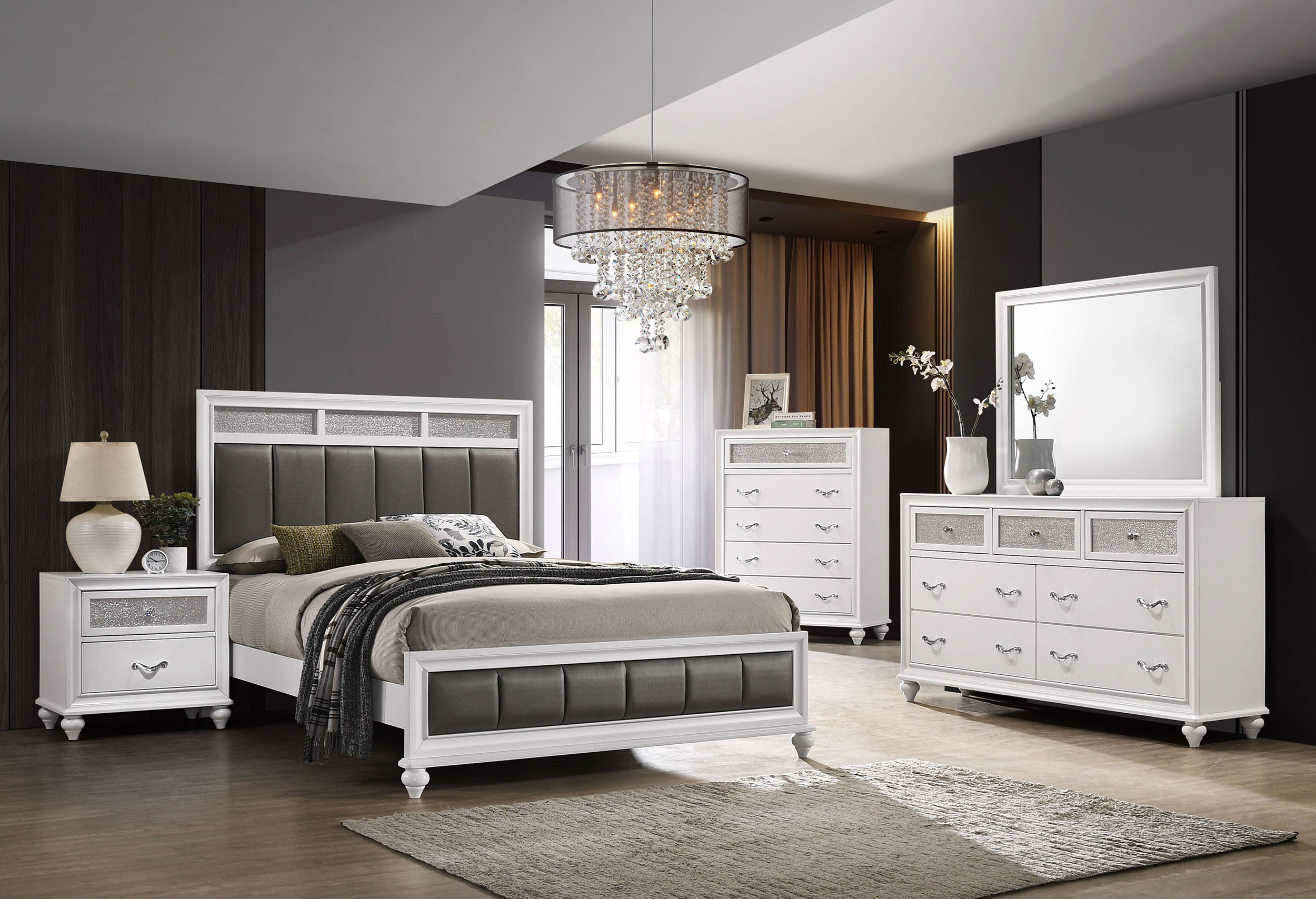 Barzini Bedroom Sets - Ideal Furniture (Fresno,CA) 