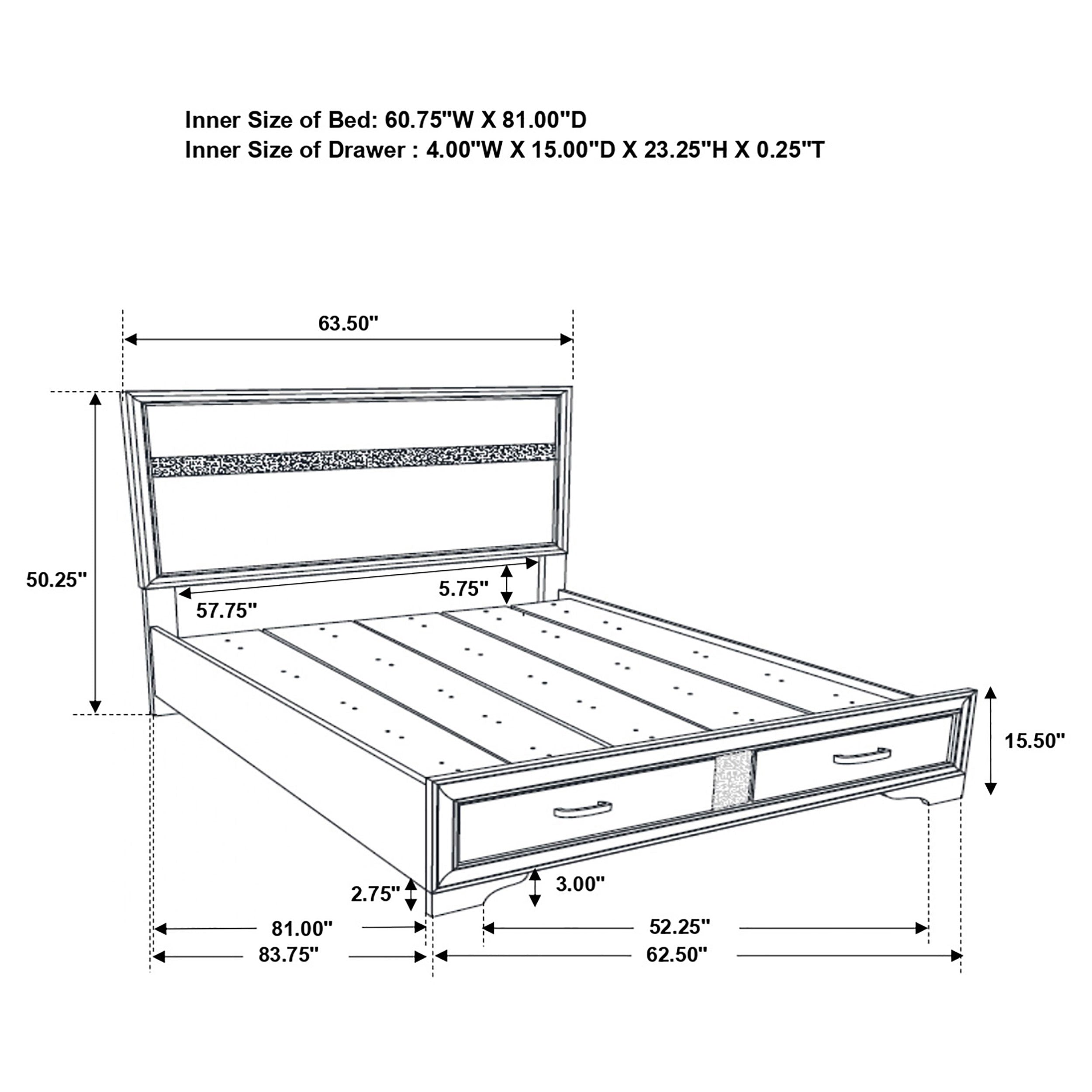 Miranda Bedroom Set with Storage
