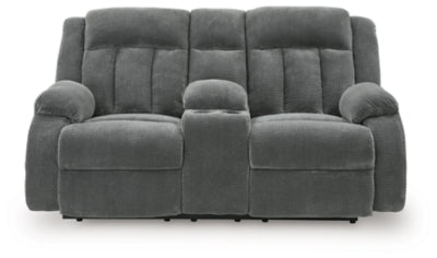 Observation Power Reclining Loveseat with Console - Ideal Furniture (Fresno,CA) 