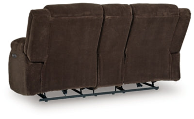 Observation Power Reclining Loveseat with Console - Ideal Furniture (Fresno,CA) 
