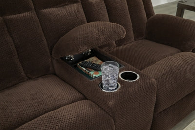 Observation Power Reclining Loveseat with Console - Ideal Furniture (Fresno,CA) 