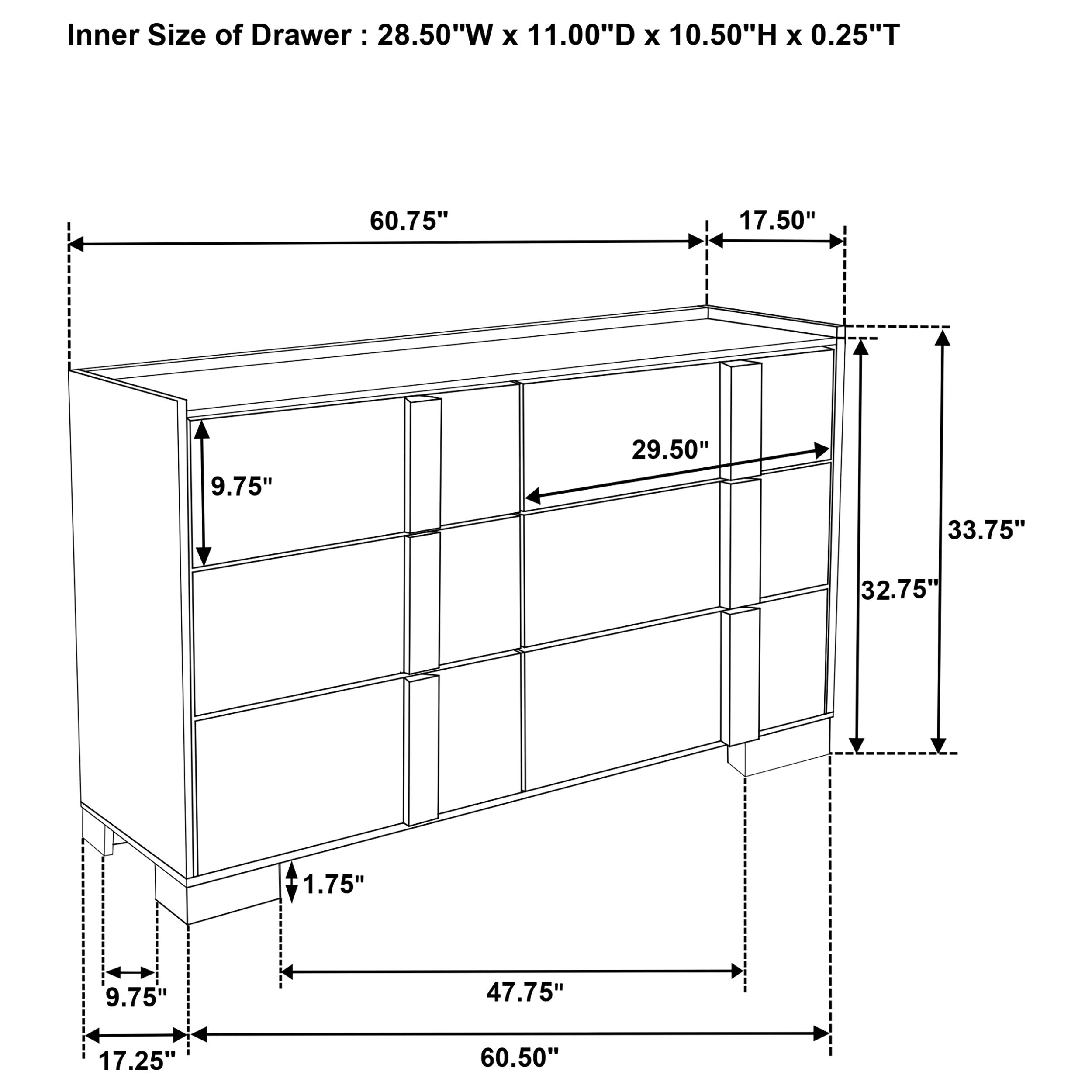 Hyland 4 & 5 Piece Bedroom Set E.King & Queen - Ideal Furniture (Fresno,CA) 