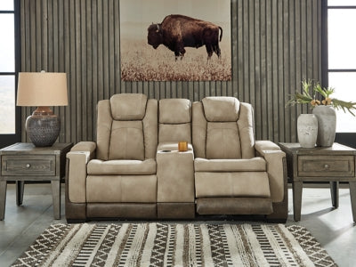 Next-Gen DuraPella Power Reclining Loveseat with Console - Ideal Furniture (Fresno,CA) 