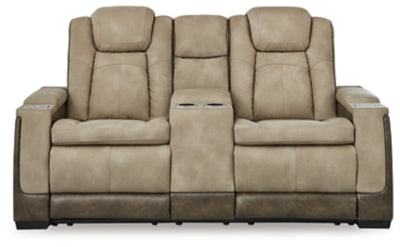 Next-Gen DuraPella Power Reclining Loveseat with Console - Ideal Furniture (Fresno,CA) 