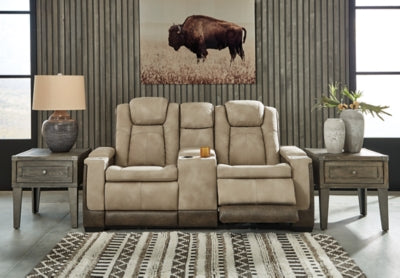 Next-Gen DuraPella Power Reclining Loveseat with Console - Ideal Furniture (Fresno,CA) 
