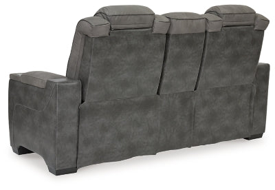 Next-Gen DuraPella Power Reclining Loveseat with Console - Ideal Furniture (Fresno,CA) 