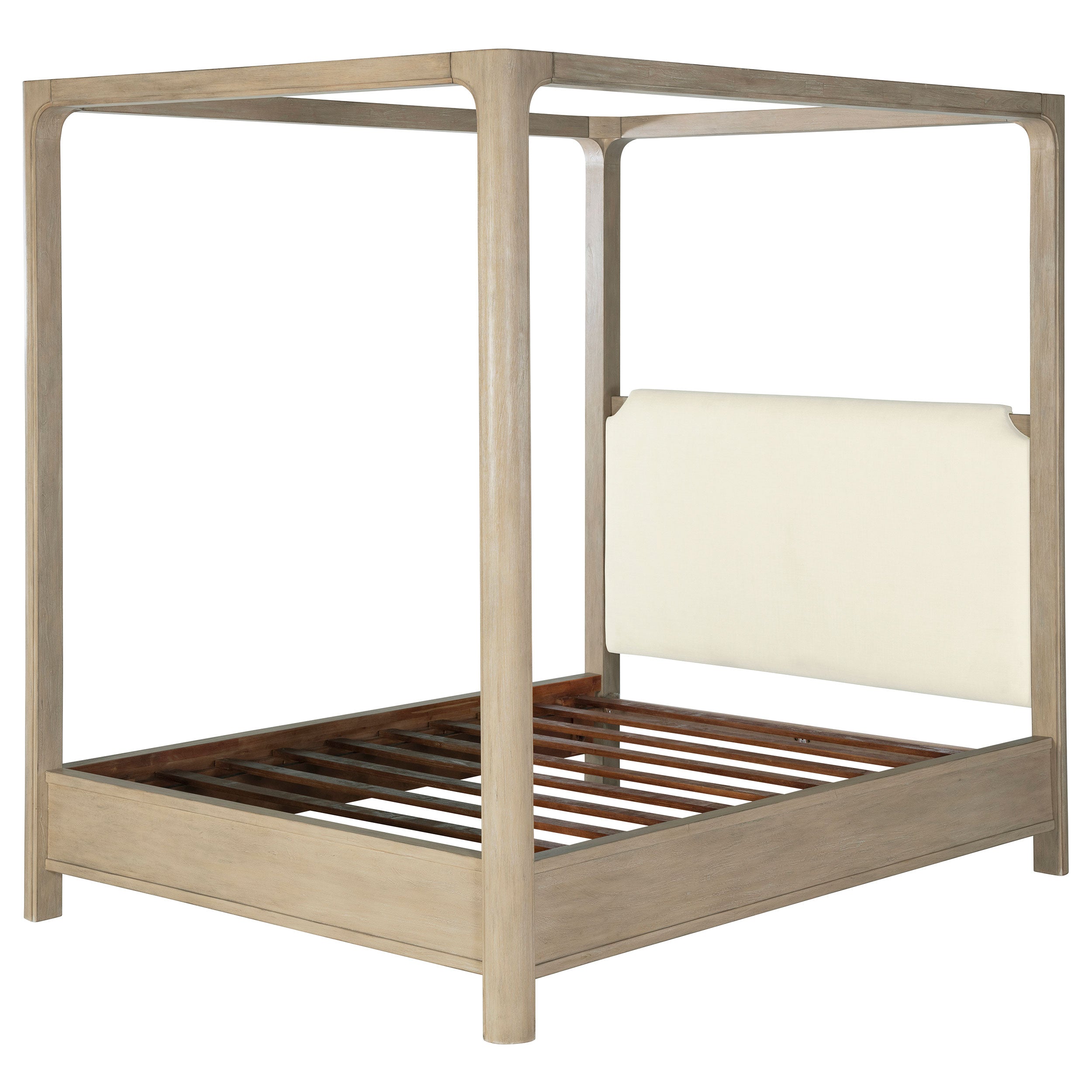 Solano Canopy Panel Platform Bed - Ideal Furniture (Fresno,CA) 