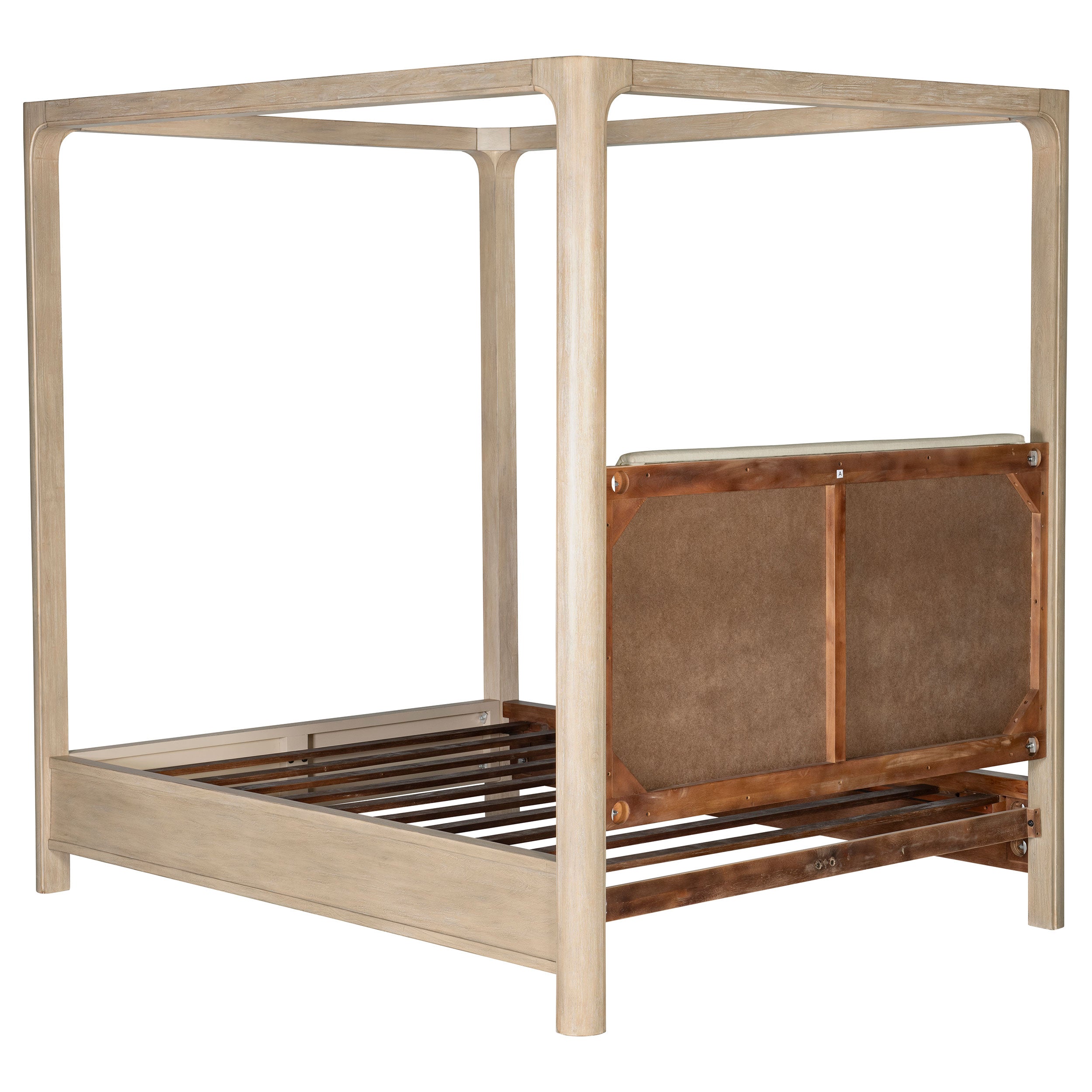 Solano Canopy Panel Platform Bed - Ideal Furniture (Fresno,CA) 