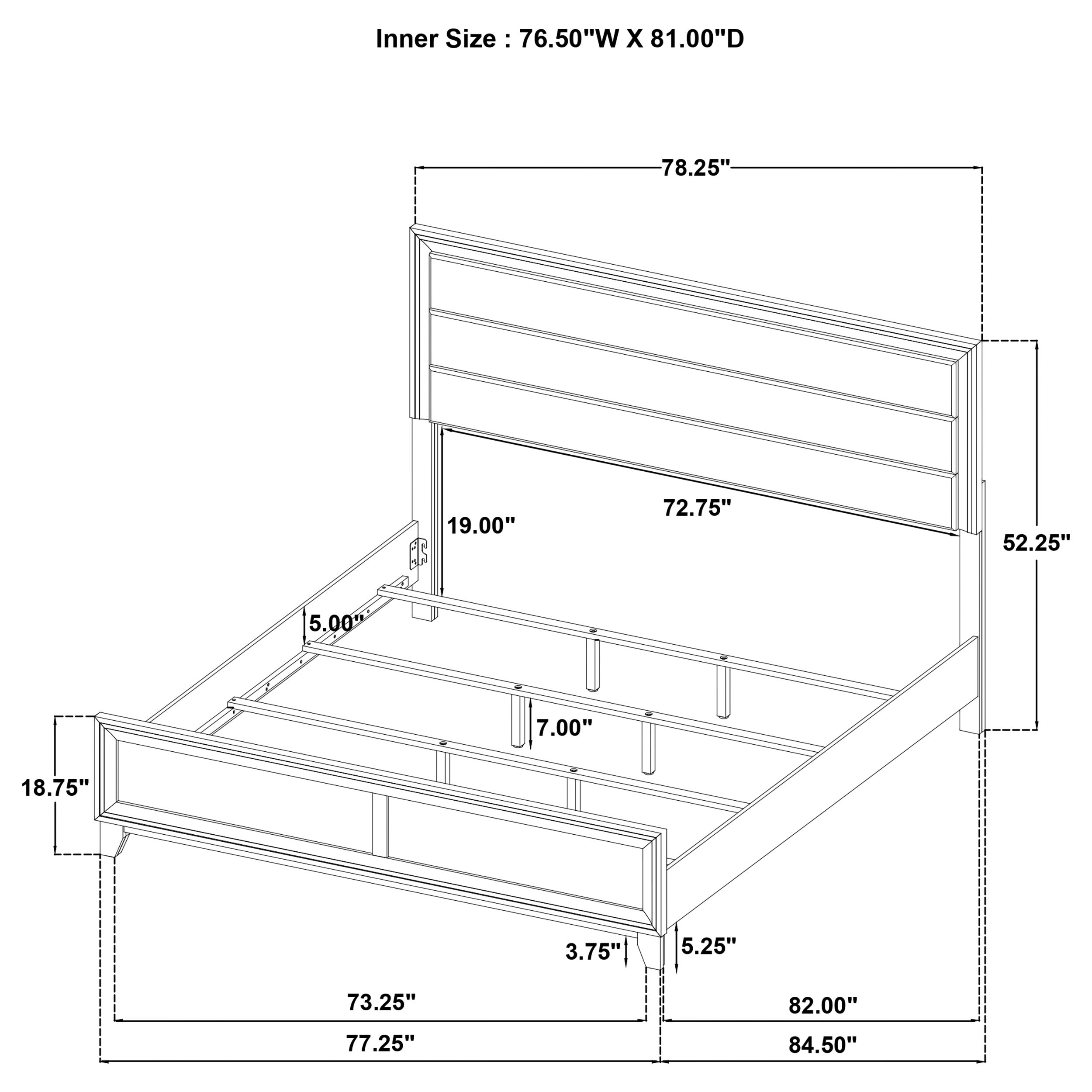 Welsley 4 & 5 PieceBedroom Set - Ideal Furniture (Fresno,CA) 