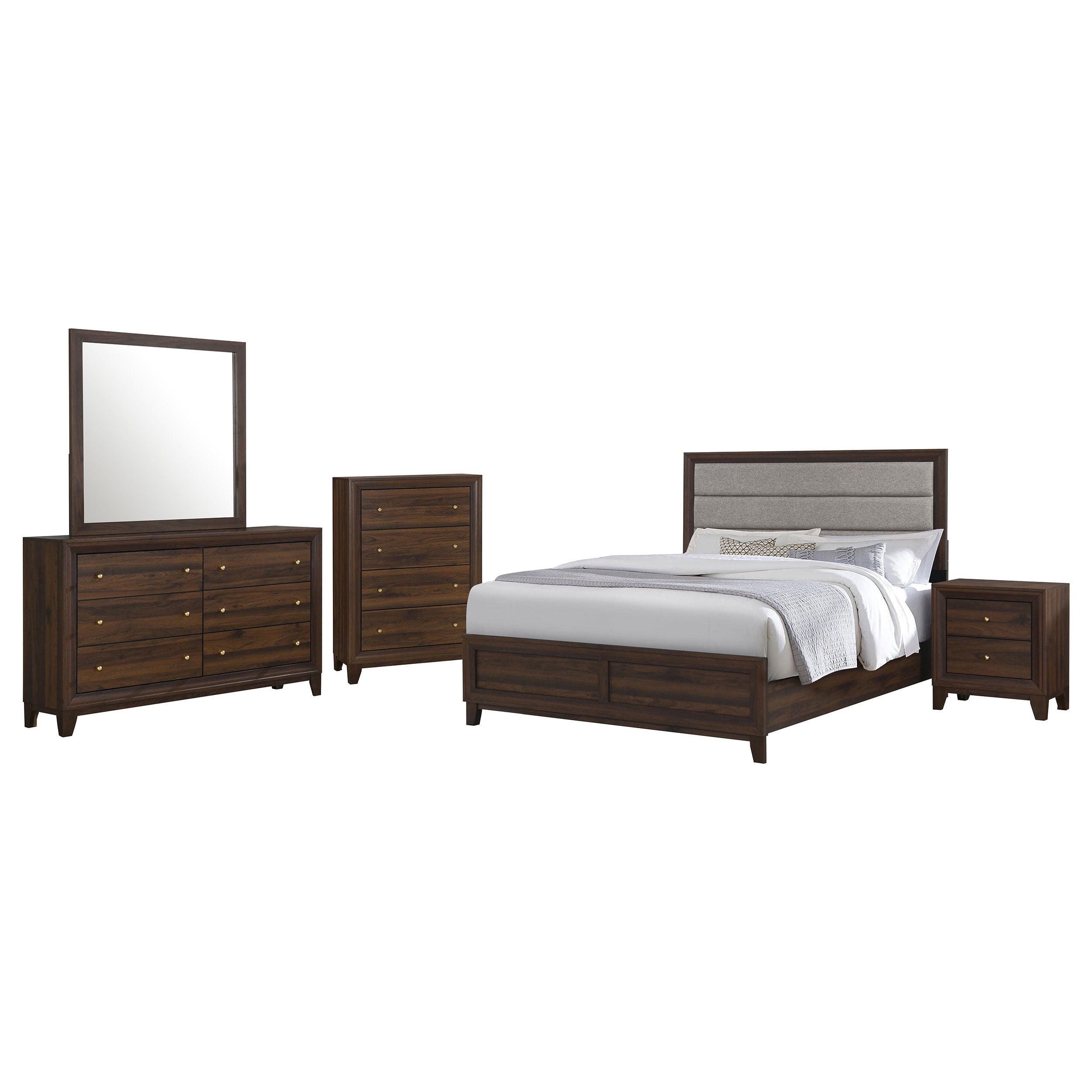 Welsley 4 & 5 PieceBedroom Set - Ideal Furniture (Fresno,CA) 