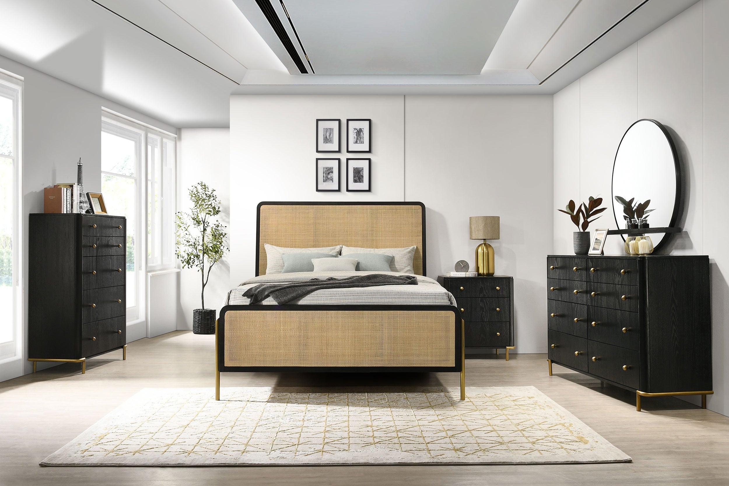 Arini 4 & 5 Piece Bedroom Set King & Queen