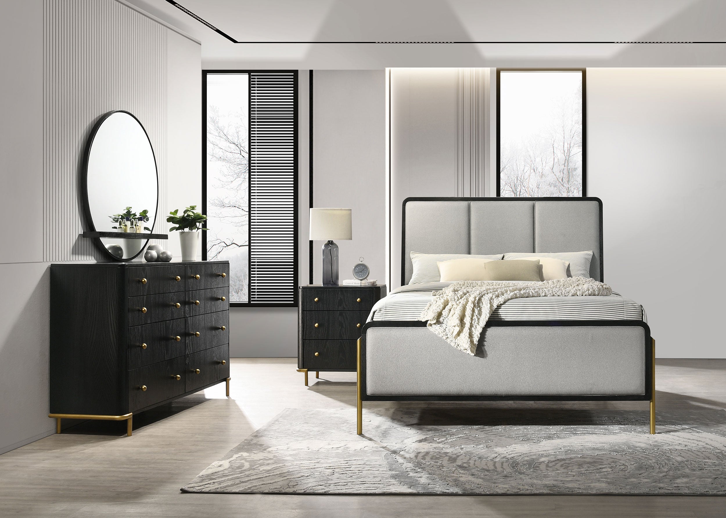 Arini 4 & 5 Piece Bedroom Set King & Queen