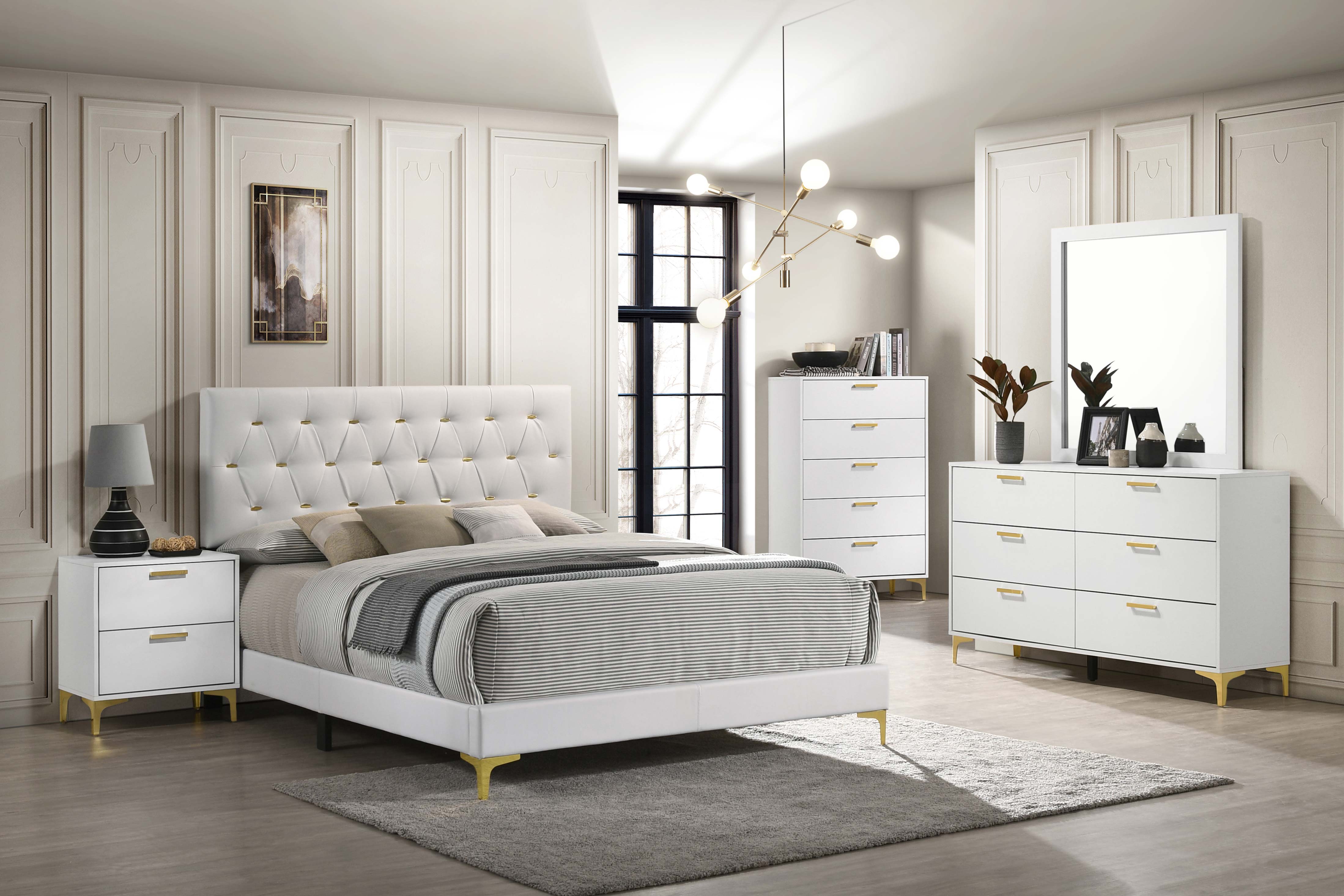 Kendall 4 & 5 Piece Bedroom Sets - Ideal Furniture (Fresno,CA) 