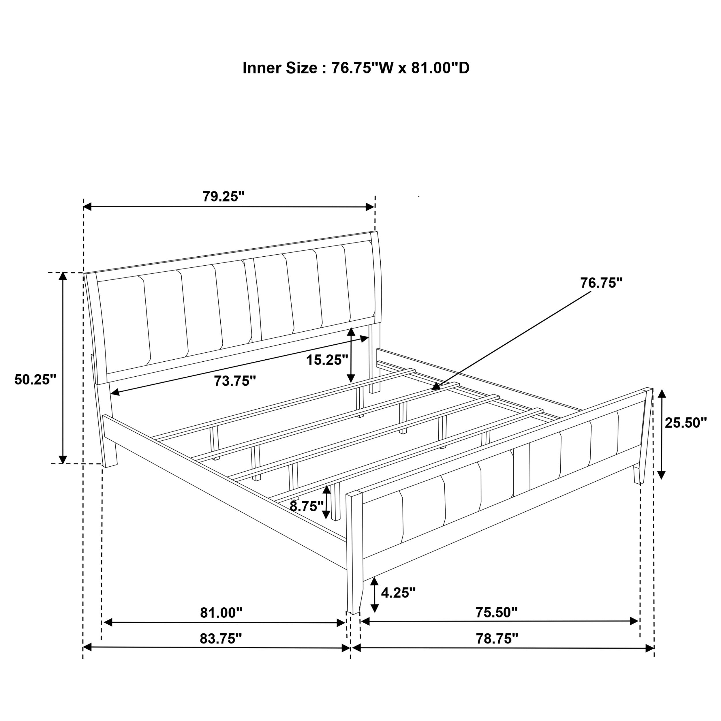 Wilkes 4 & 5 Piece E.King, Queen, Twin, & Full Bedroom Set