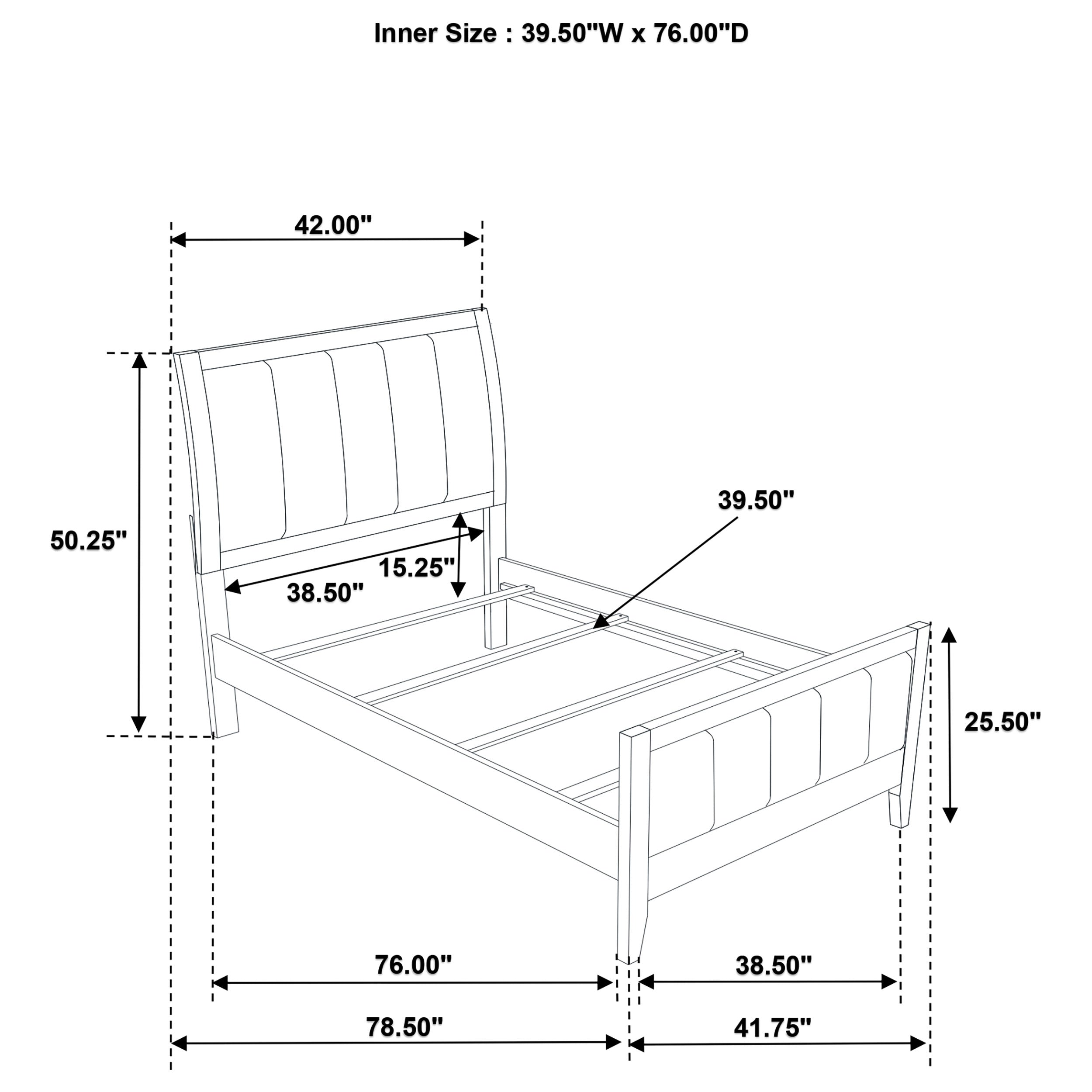 Wilkes 4 & 5 Piece E.King, Queen, Twin, & Full Bedroom Set