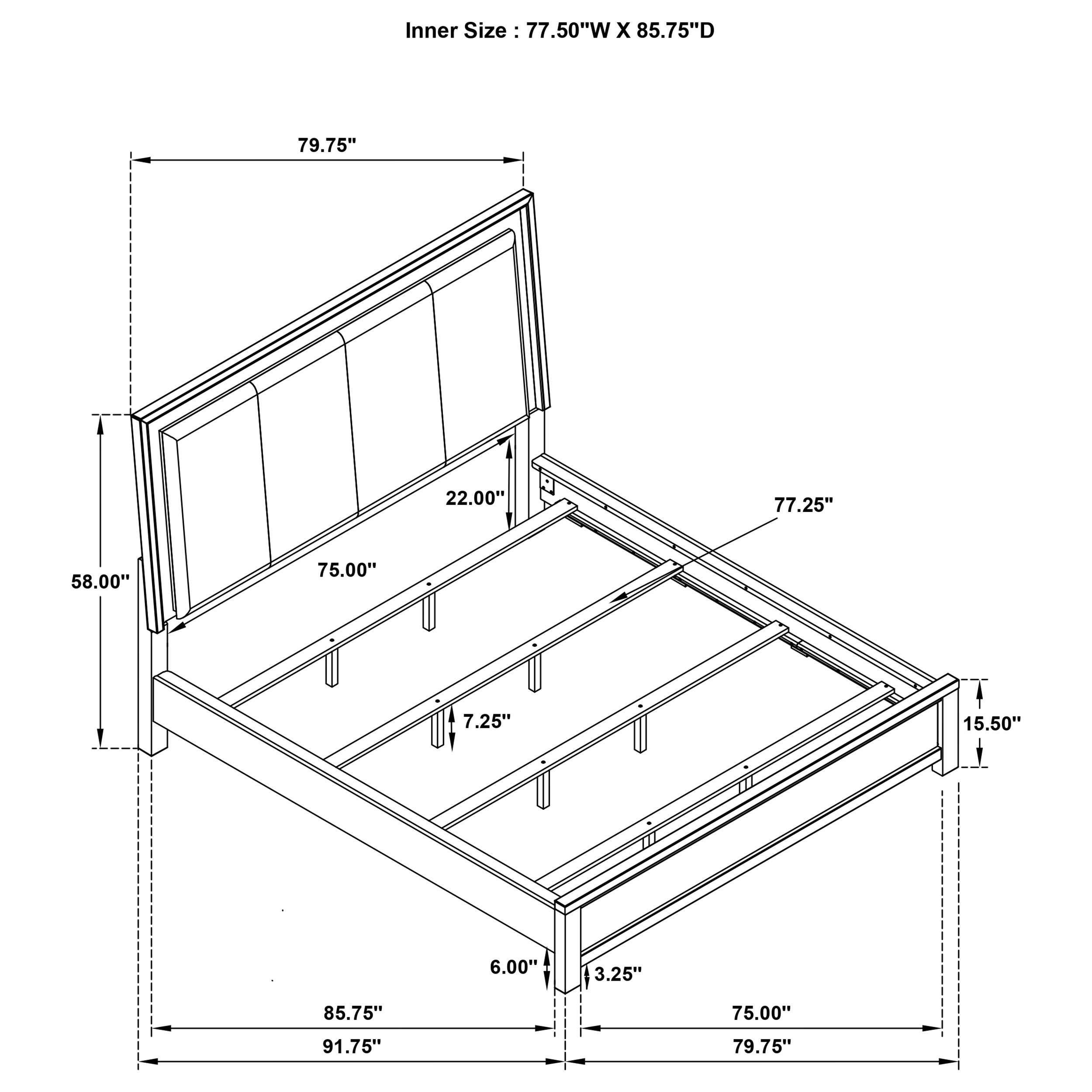 Kieran 5 Pc Bedroom Set