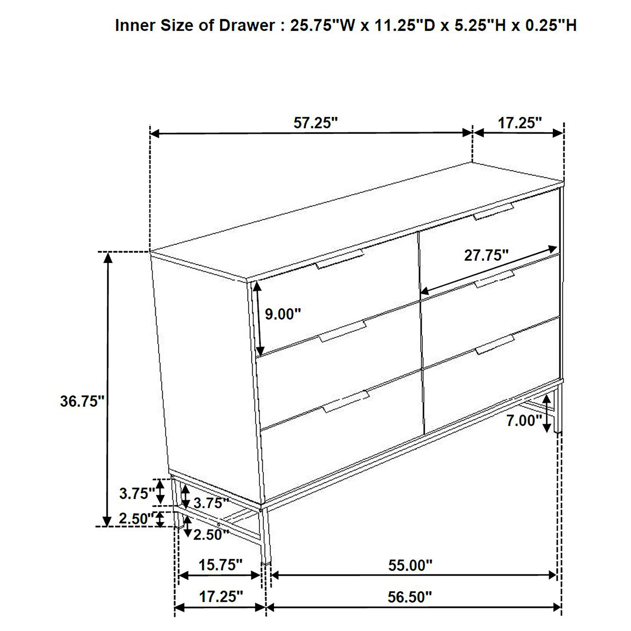 Sonora 4 & 5 Piece Bedroom Set