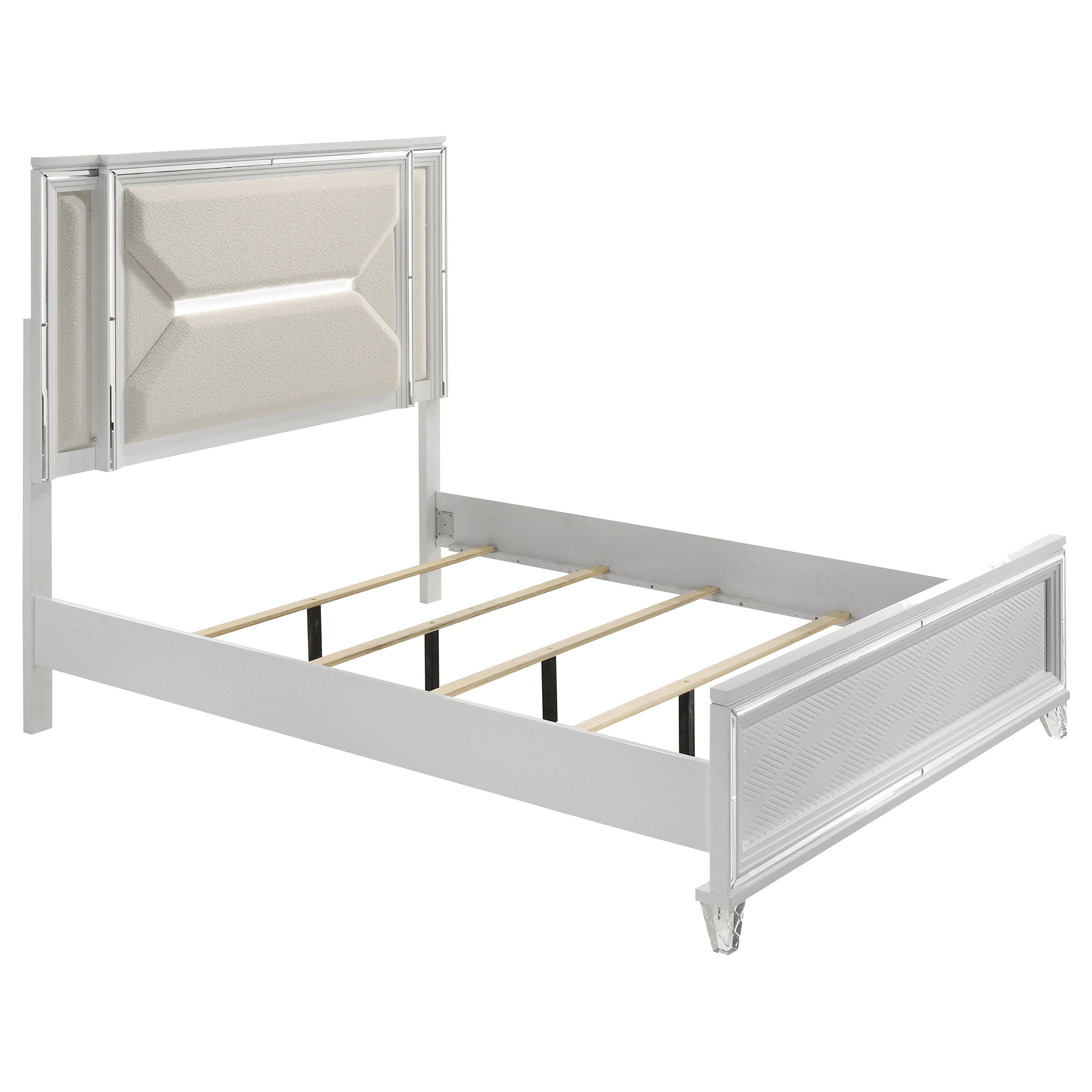 Marmore 4 & 5 Pc E.king, Cal.king, & Queen Bedroom Set - Ideal Furniture (Fresno,CA) 