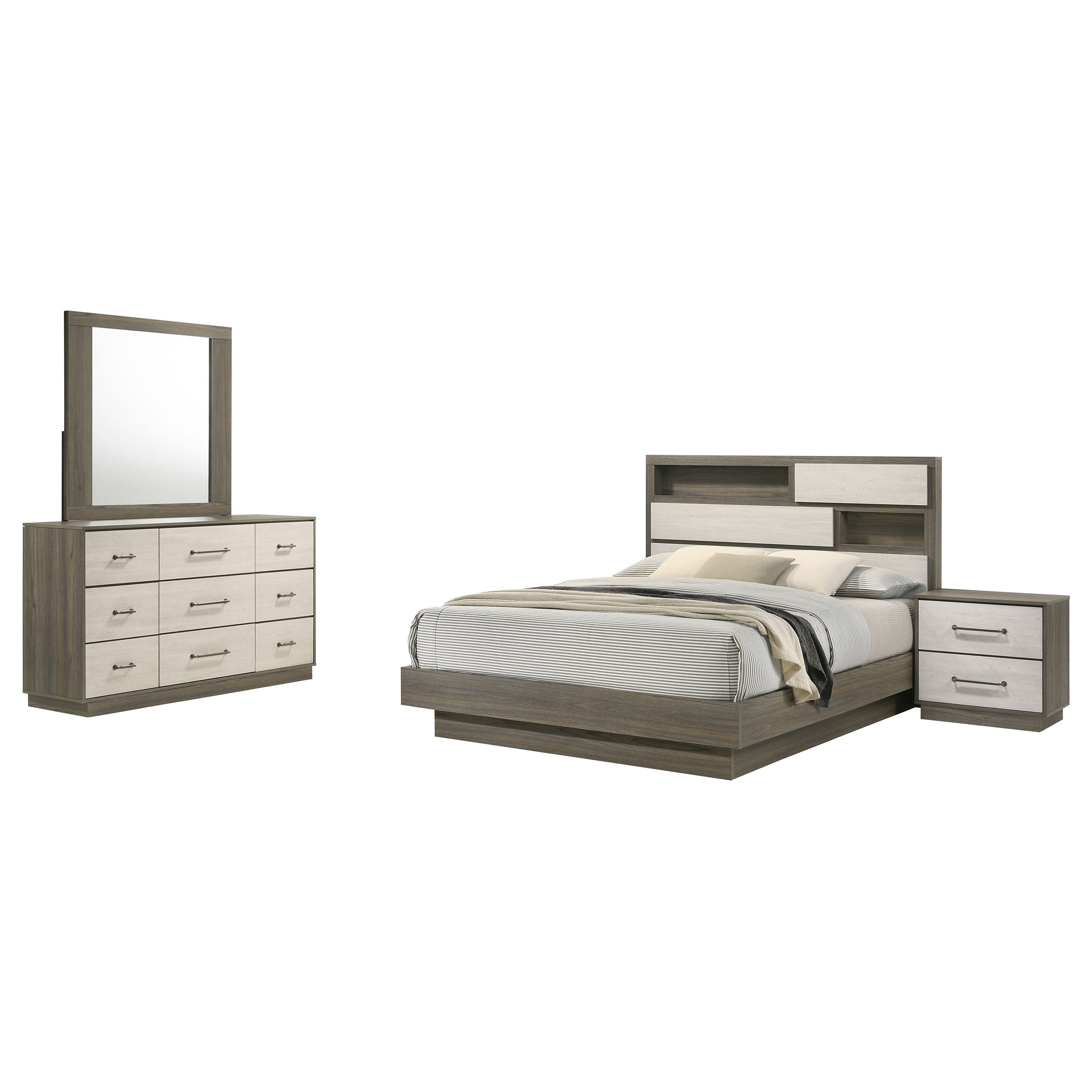 Fenwick 4 & 5 Piece Bedroom Set - Ideal Furniture (Fresno,CA) 